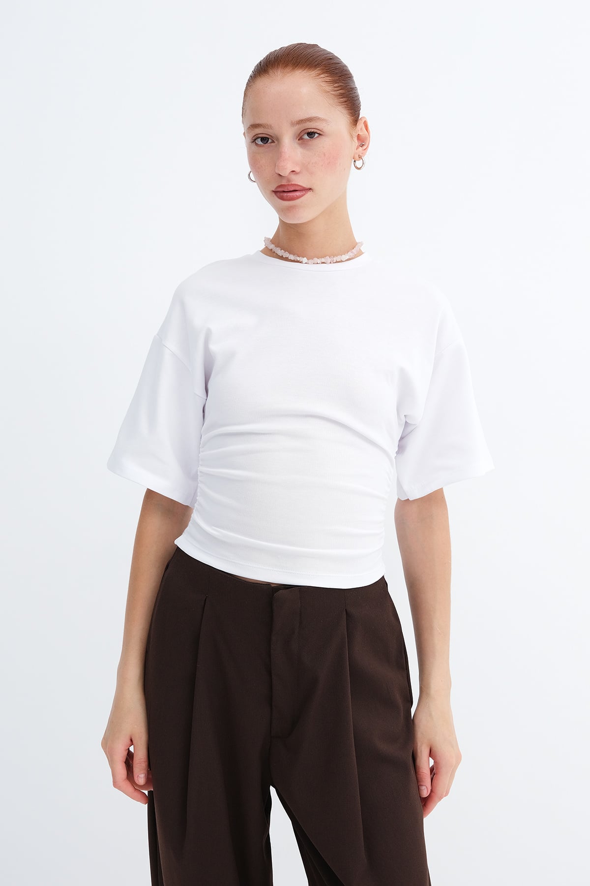 White_Side-Gathered-T-shirt-addax
