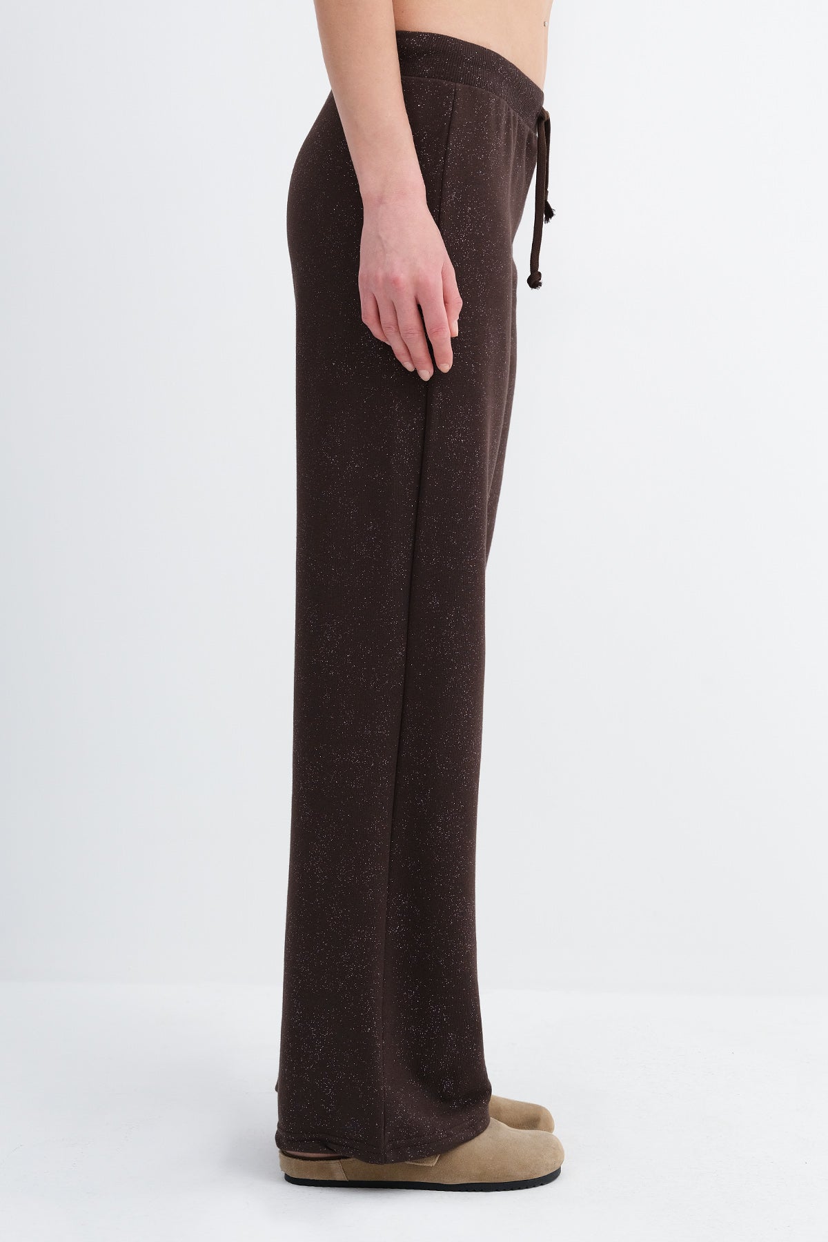 Brown_Glitter-Wide-Leg-Sweatpants-addax