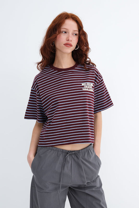 Gardenia_Crew-Neck-Striped-T-shirt-addax