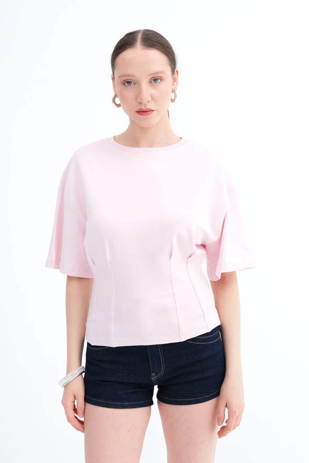Sugar-Pink_Crew-Neck-Basic-T-shirt-addax