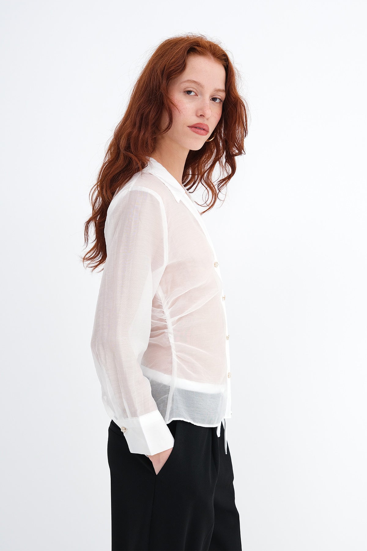 Ecru_Buttoned-Sheer-Shirt-addax
