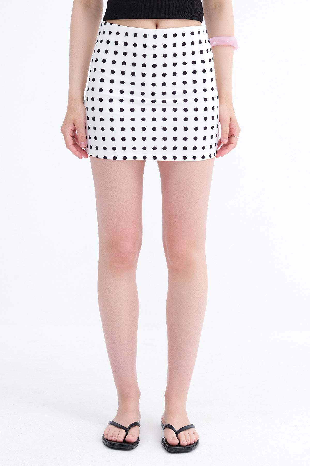 Ecru---Black_Polka-Dot-Mini-Skirt-addax
