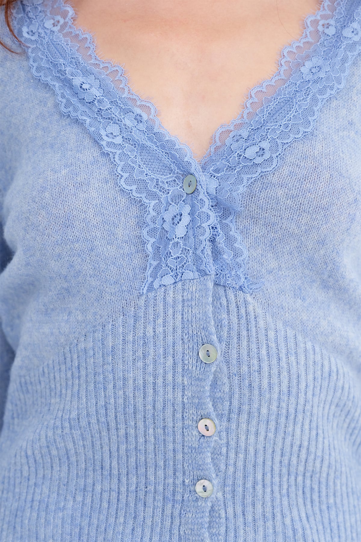 Blue_Lace-Trimmed-V-Neck-Knit-Cardigan-addax