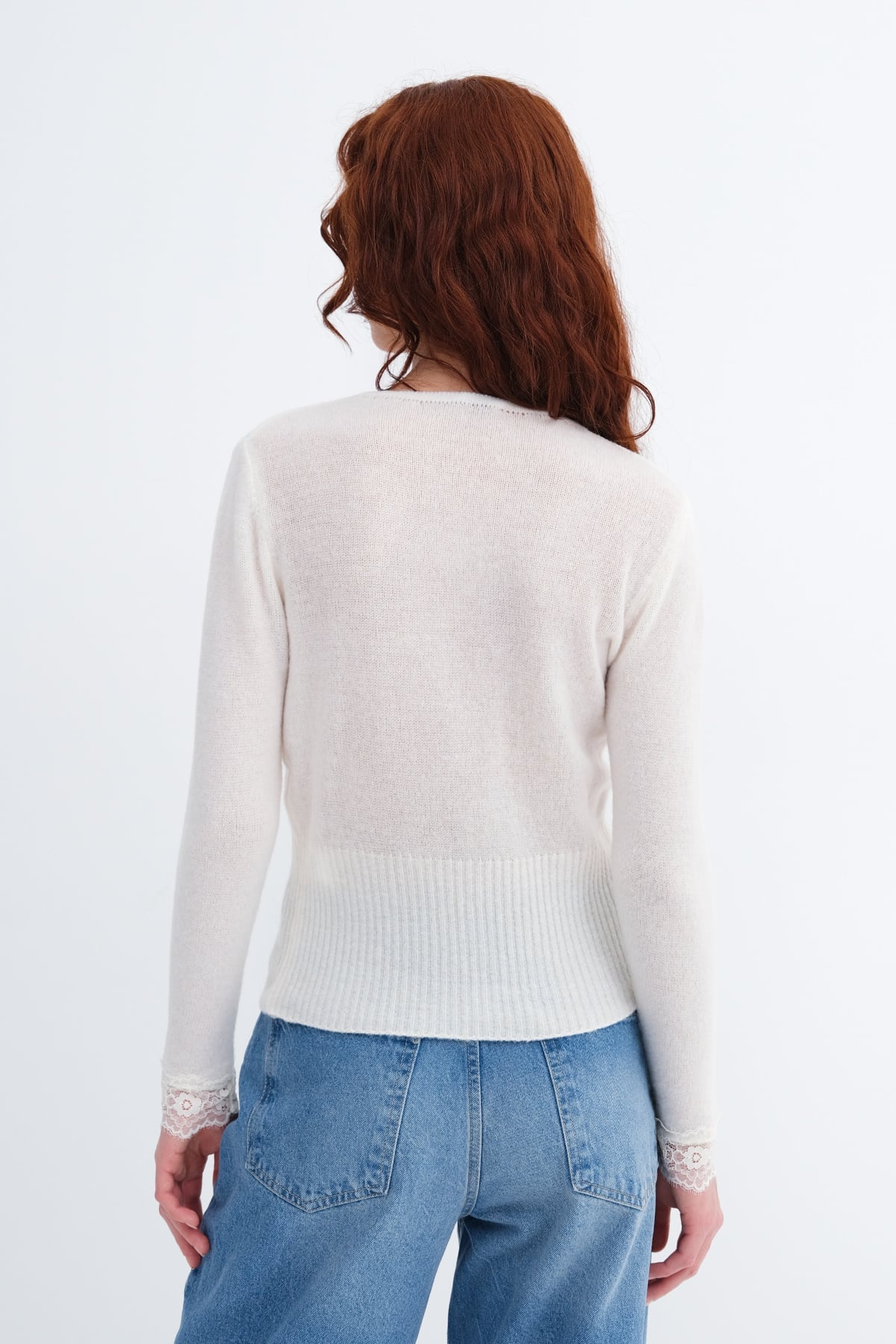 Ecru_Lace-Trimmed-V-Neck-Knit-Cardigan-addax