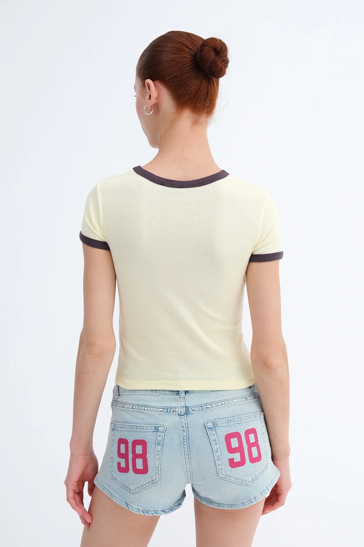 Piping Detail T-Shirt
