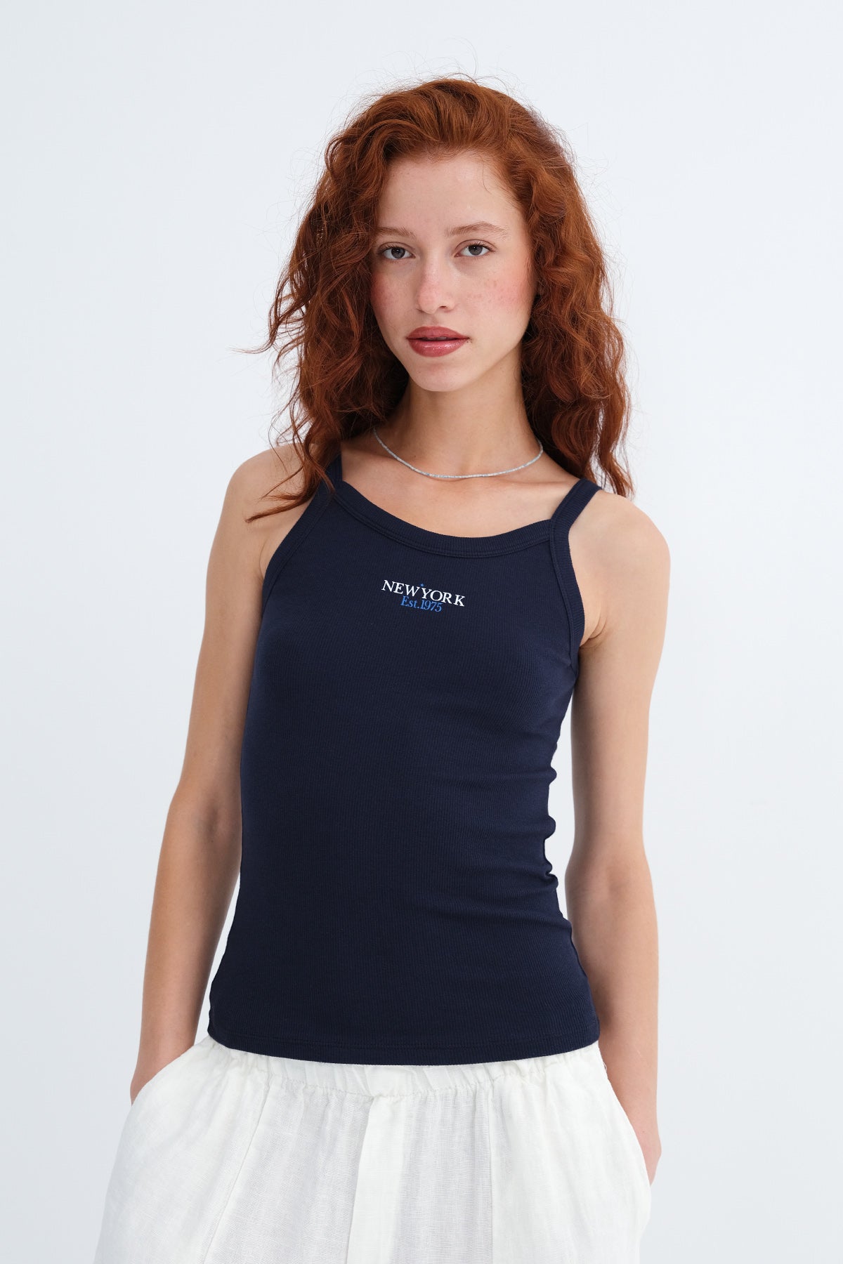 New York Printed Tank Top