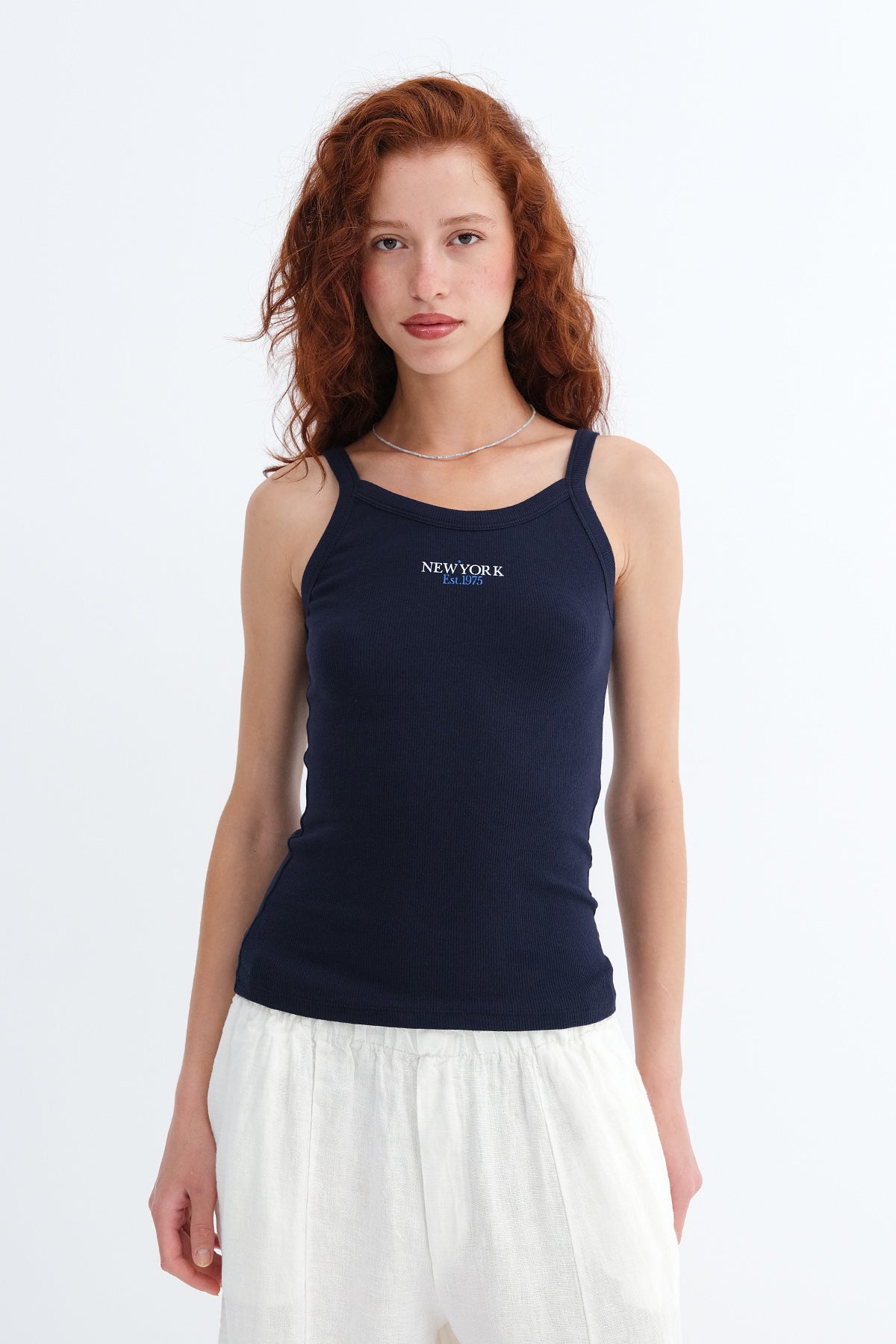 New York Printed Tank Top
