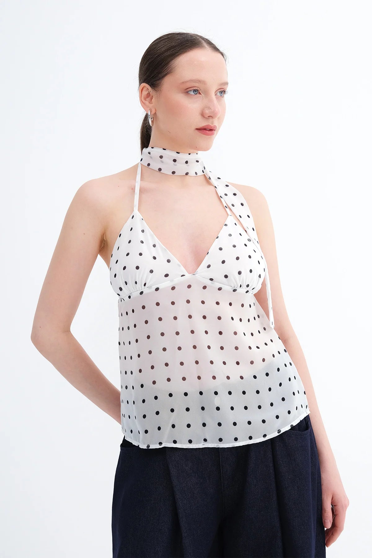 Ecru_Sheer-Blouse-with-Scarf-Detail-addax
