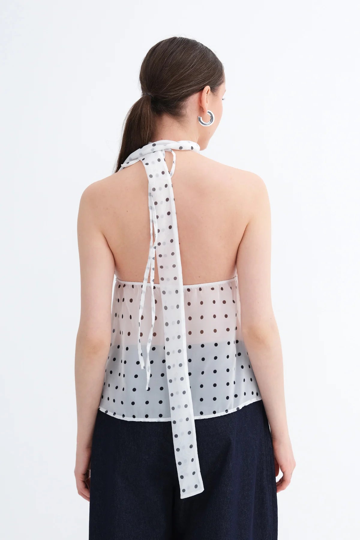 Ecru_Sheer-Blouse-with-Scarf-Detail-addax