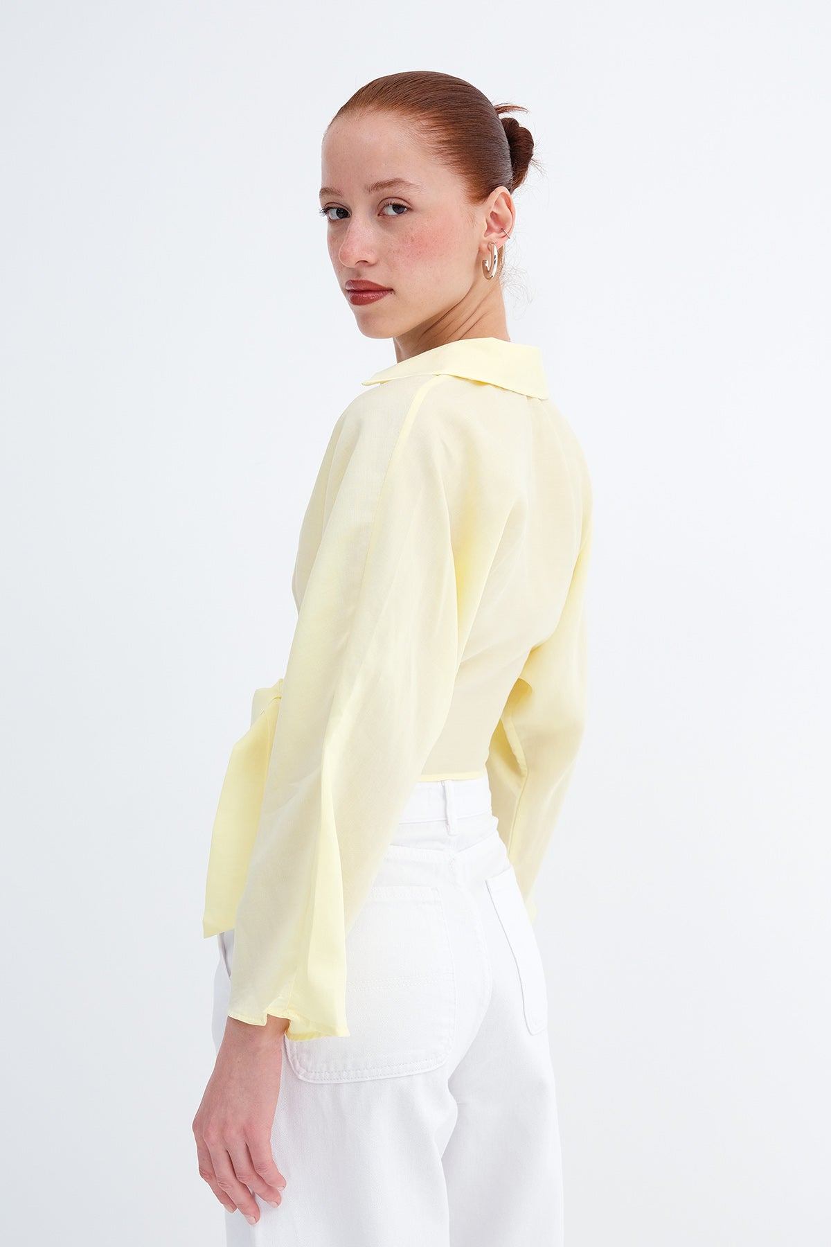 Yellow_Tie-Front-Shirt-addax