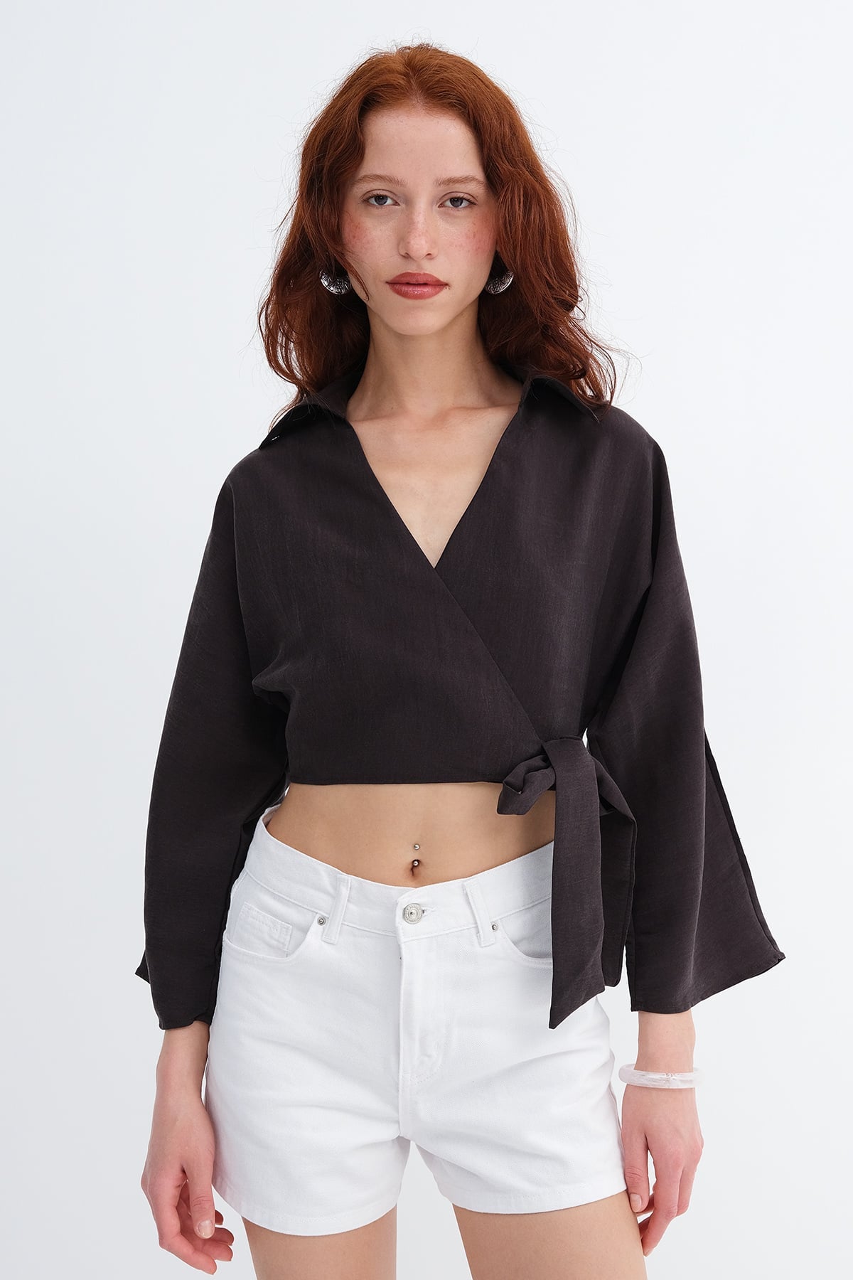 Brown_Tie-Front-Shirt-addax