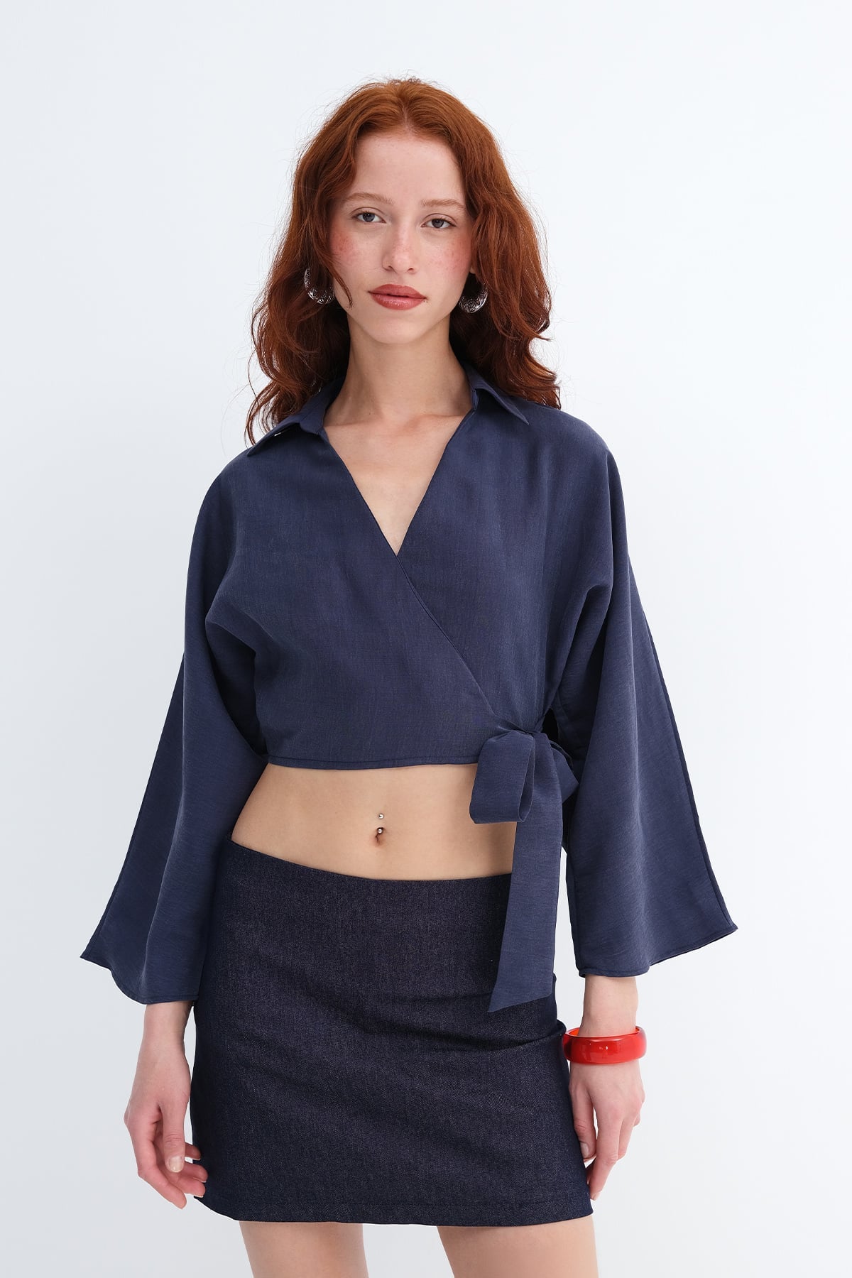 Dark-Night-Blue_Tie-Front-Shirt-addax