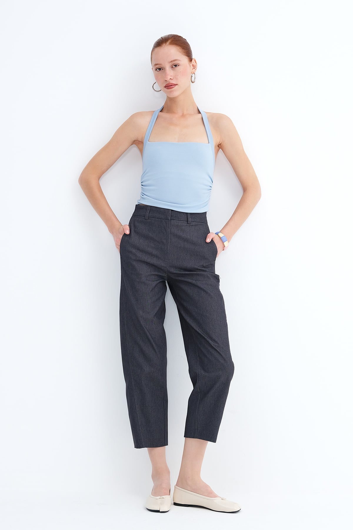 High Waist Trousers