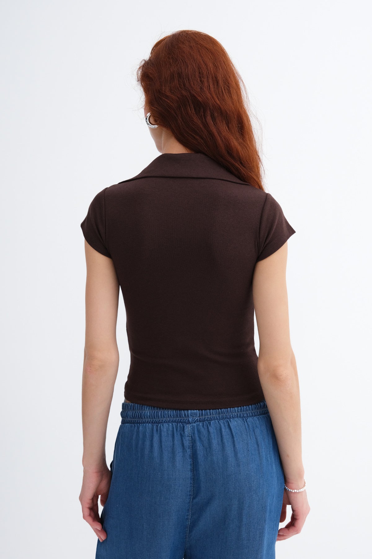 Bitter-Coffee_Polo-Collar-Modal-T-shirt-addax