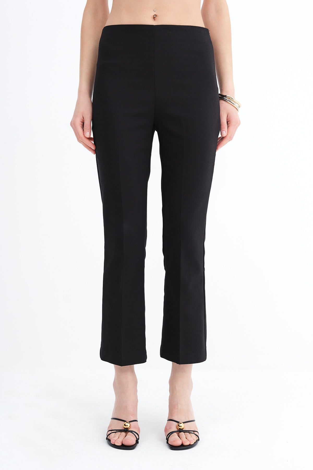 Black_Elastic-Waist-Pants-addax