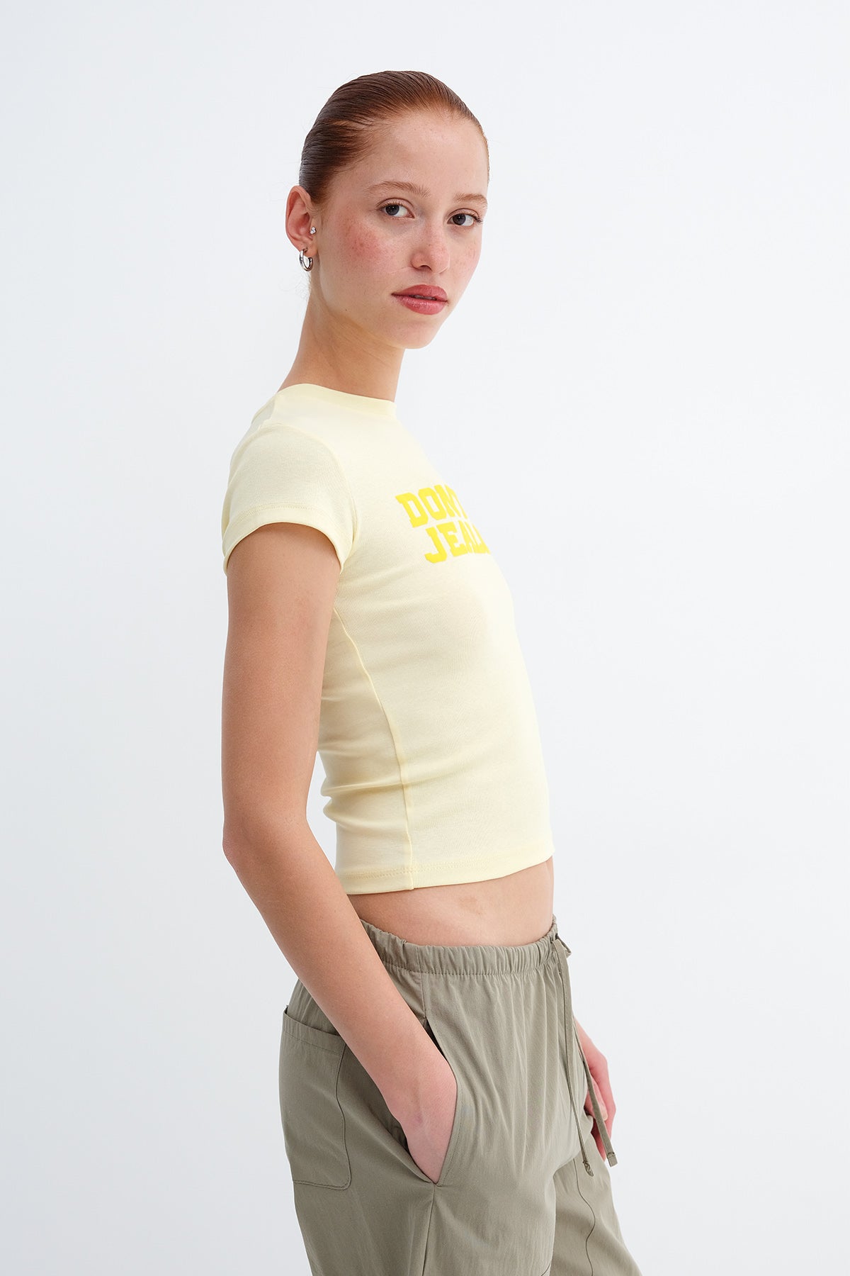 Yellow_Printed-Slogan-T-Shirt-addax