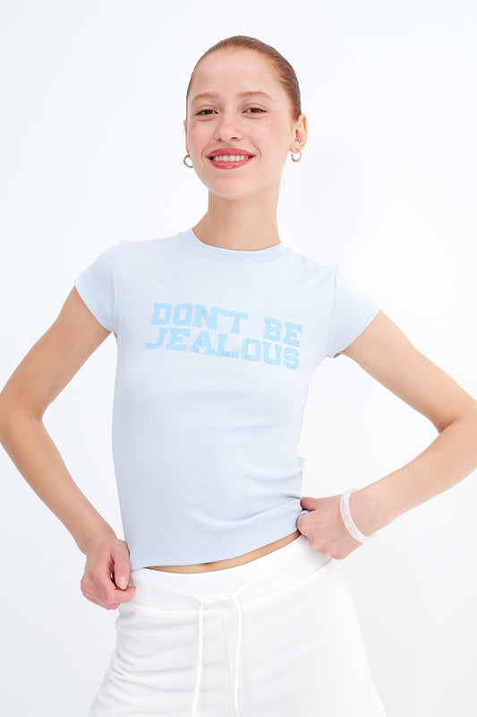 Baby-Blue_Printed-Slogan-T-Shirt-addax