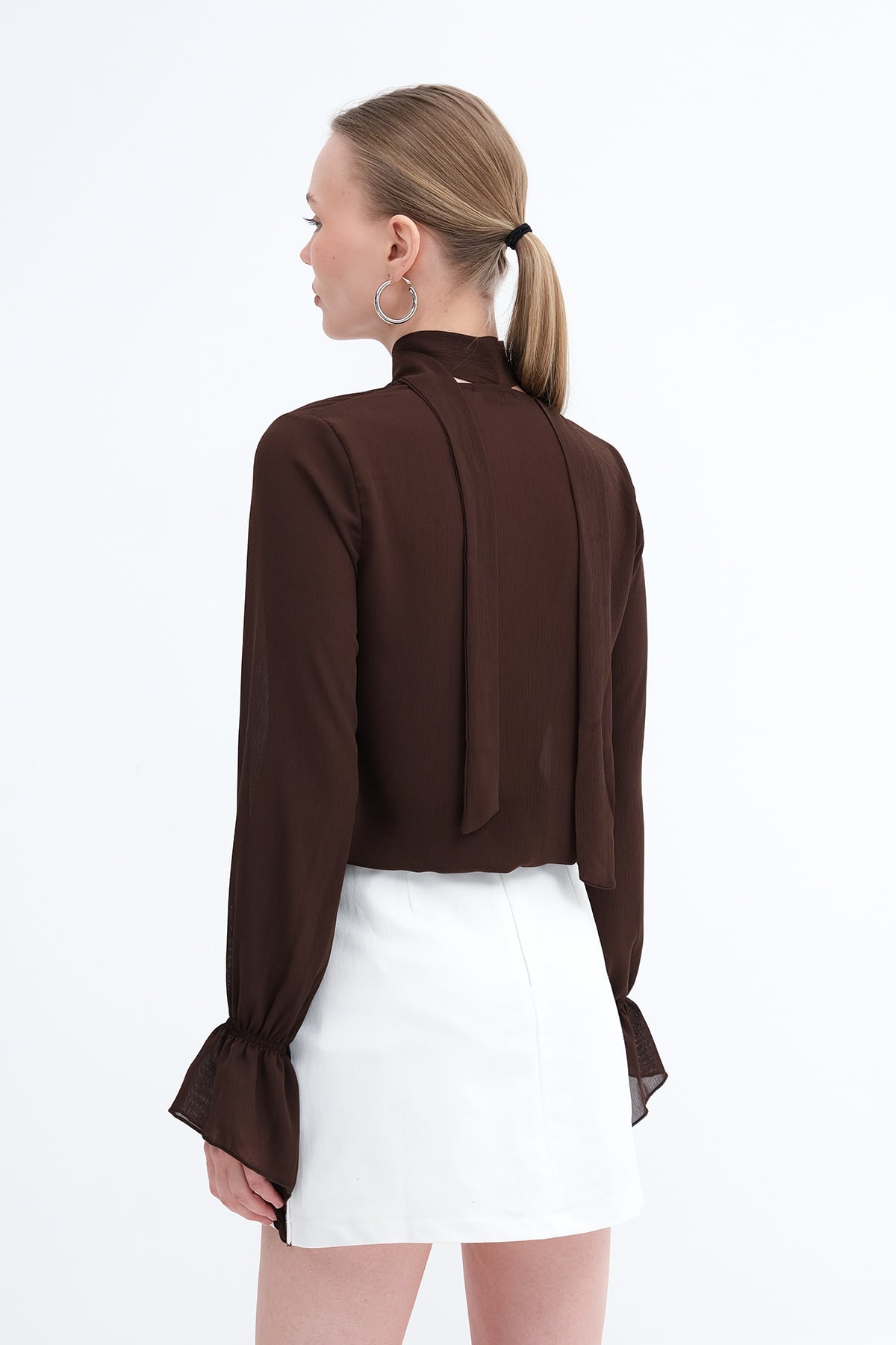 Bitter-Coffee_Wrap-Sheer-Blouse-addax