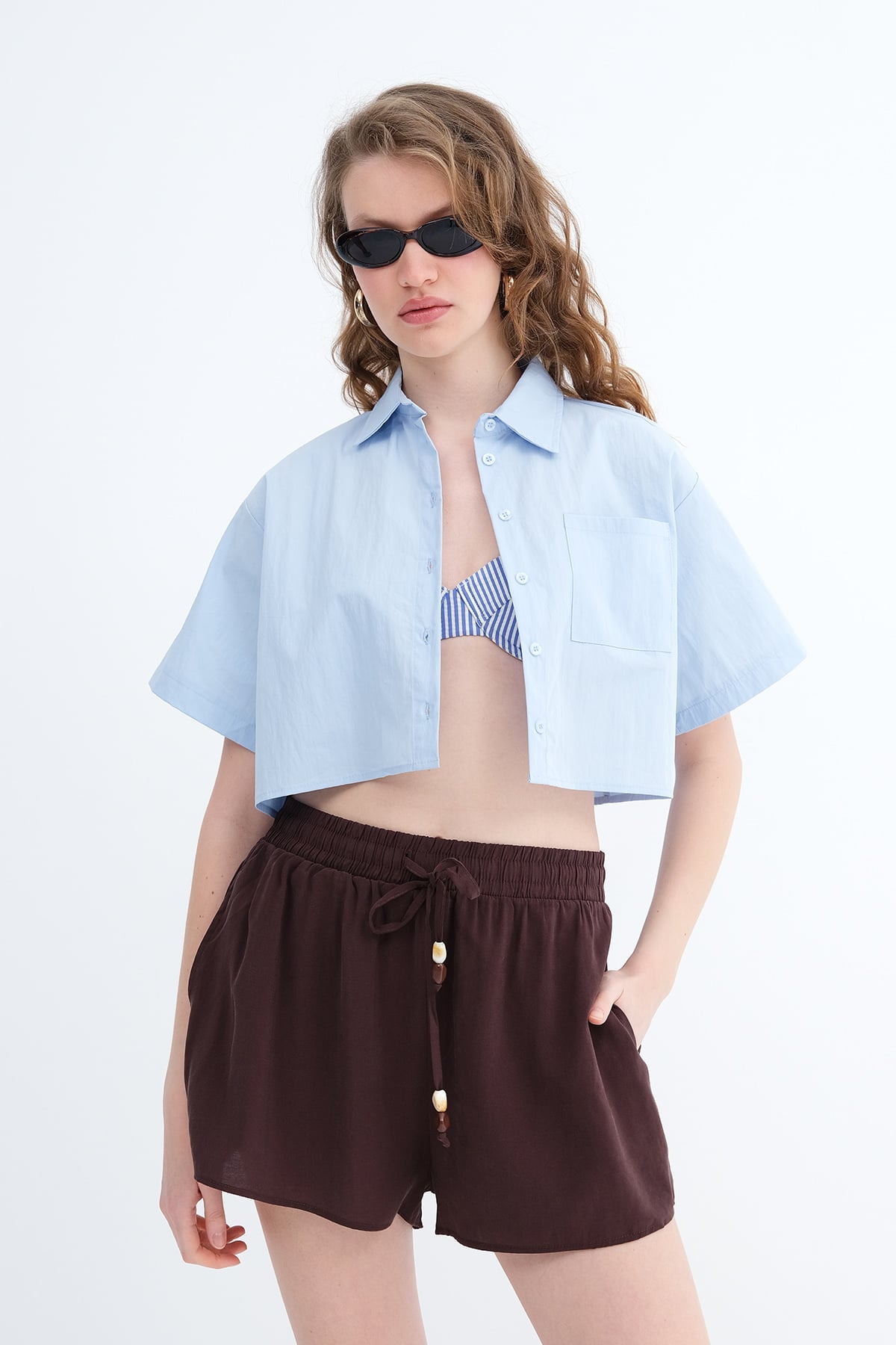 Single Pocket Button-Up Shirt