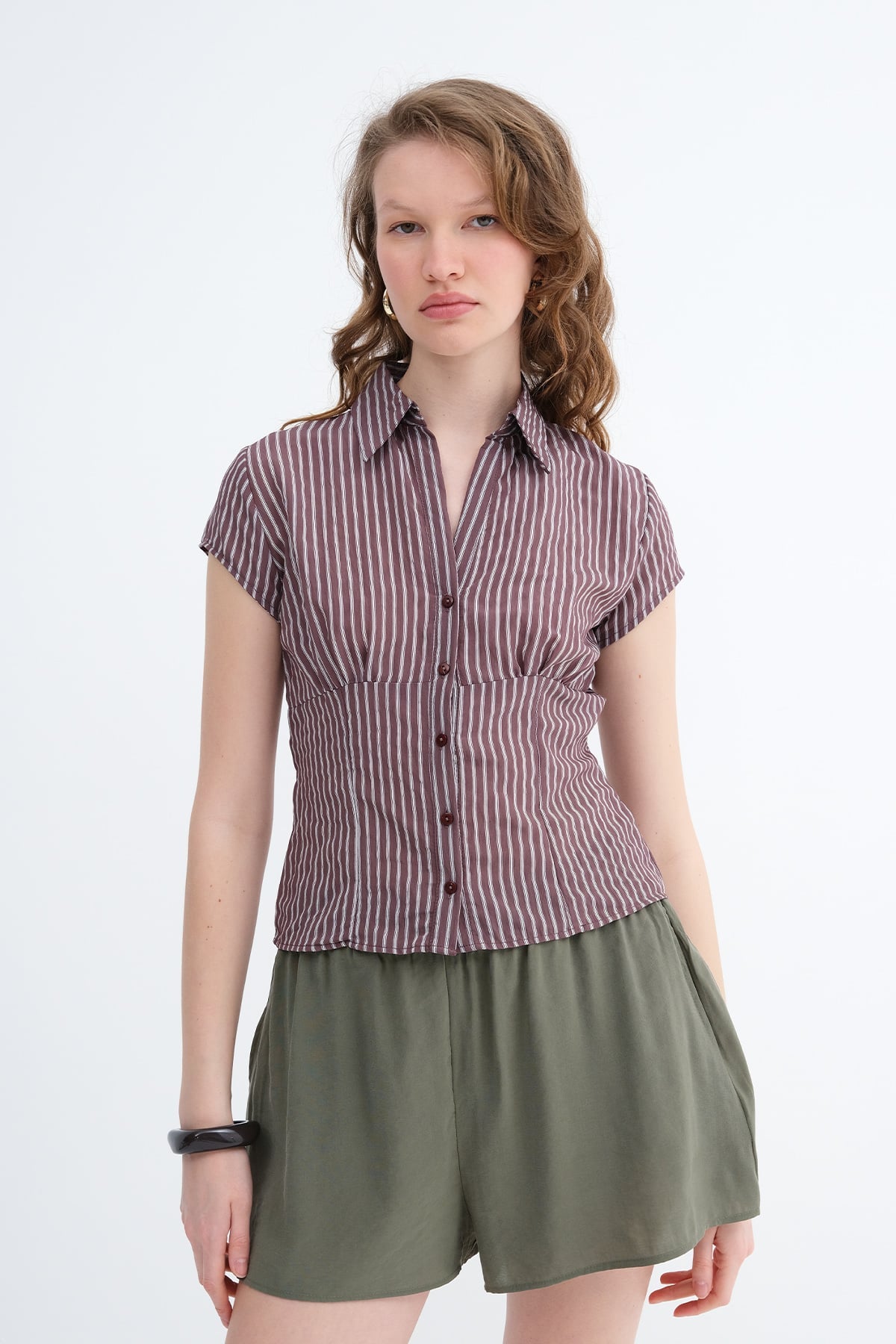 Brown---Ecru_Striped-Button-Up-Shirt-addax