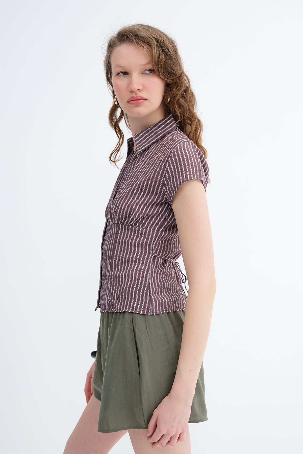 Brown---Ecru_Striped-Button-Up-Shirt-addax