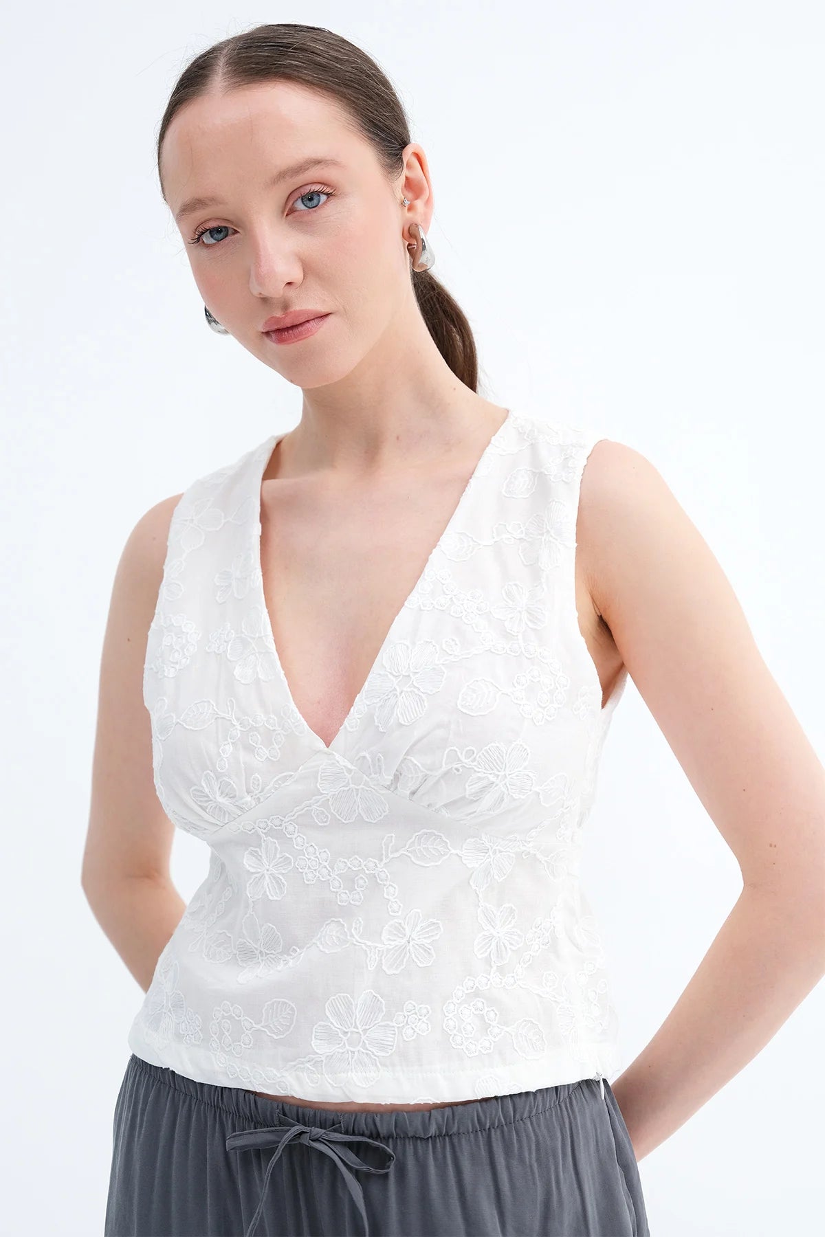 White_V-Neck-Tie-Detail-Blouse-addax