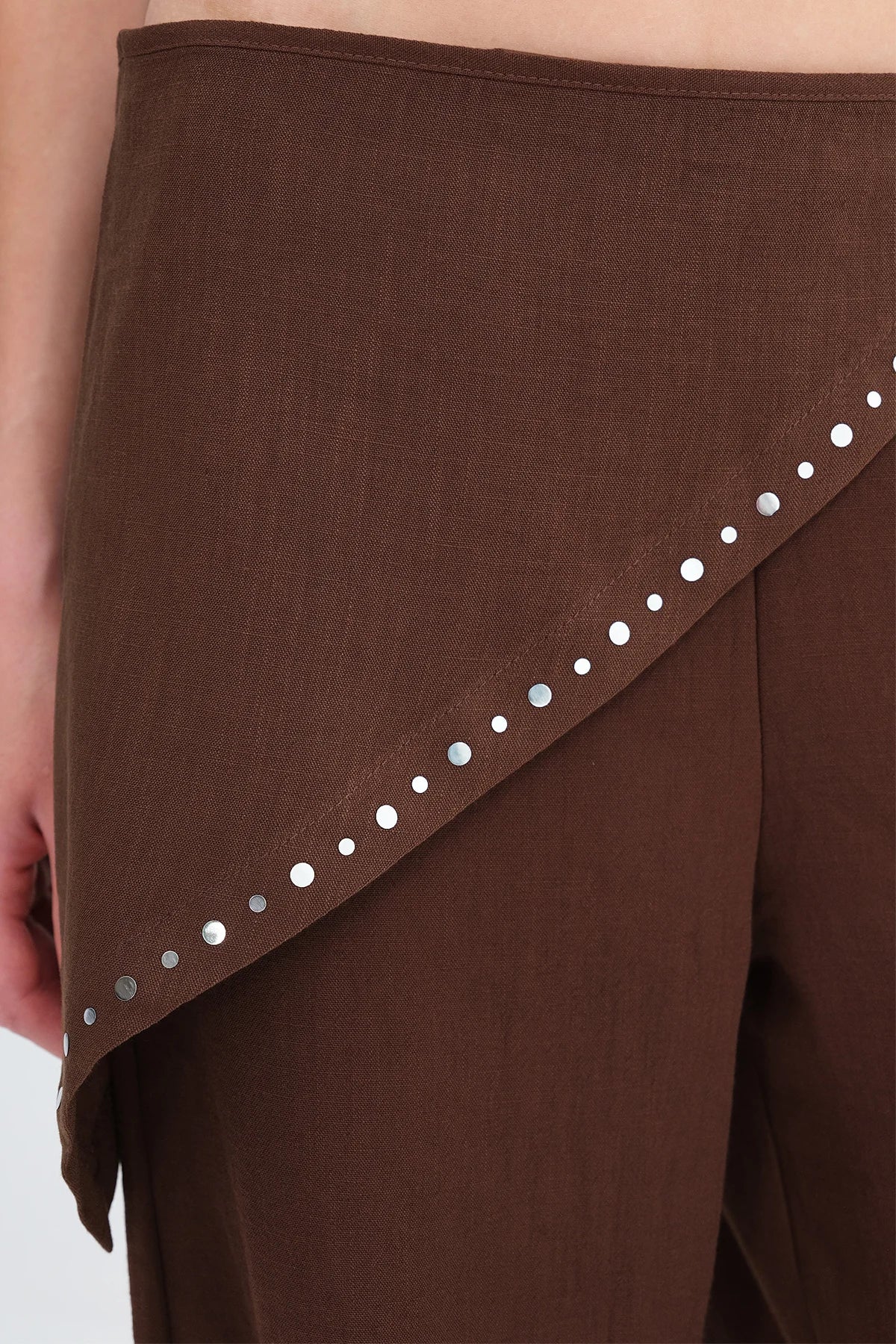 Brown_Waist-Detail-Trousers-addax