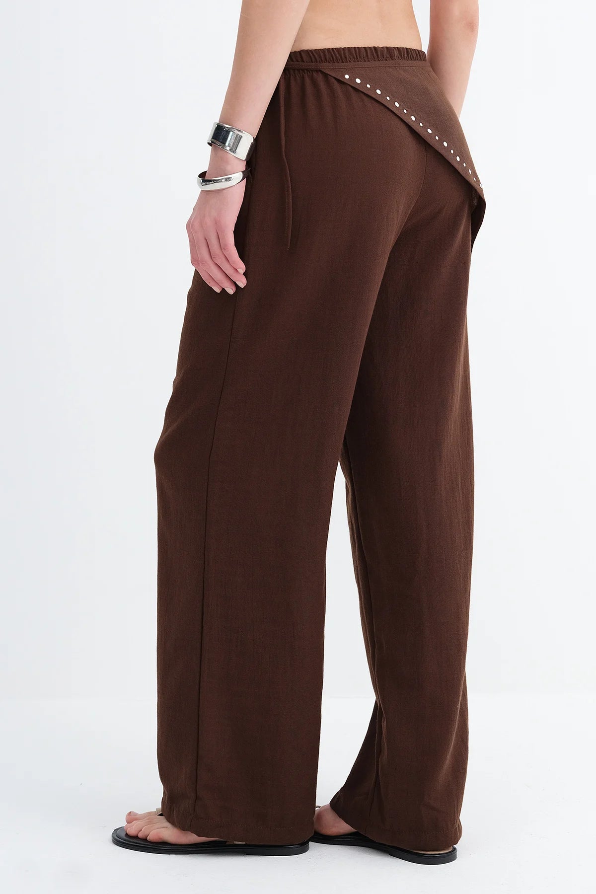 Brown_Waist-Detail-Trousers-addax
