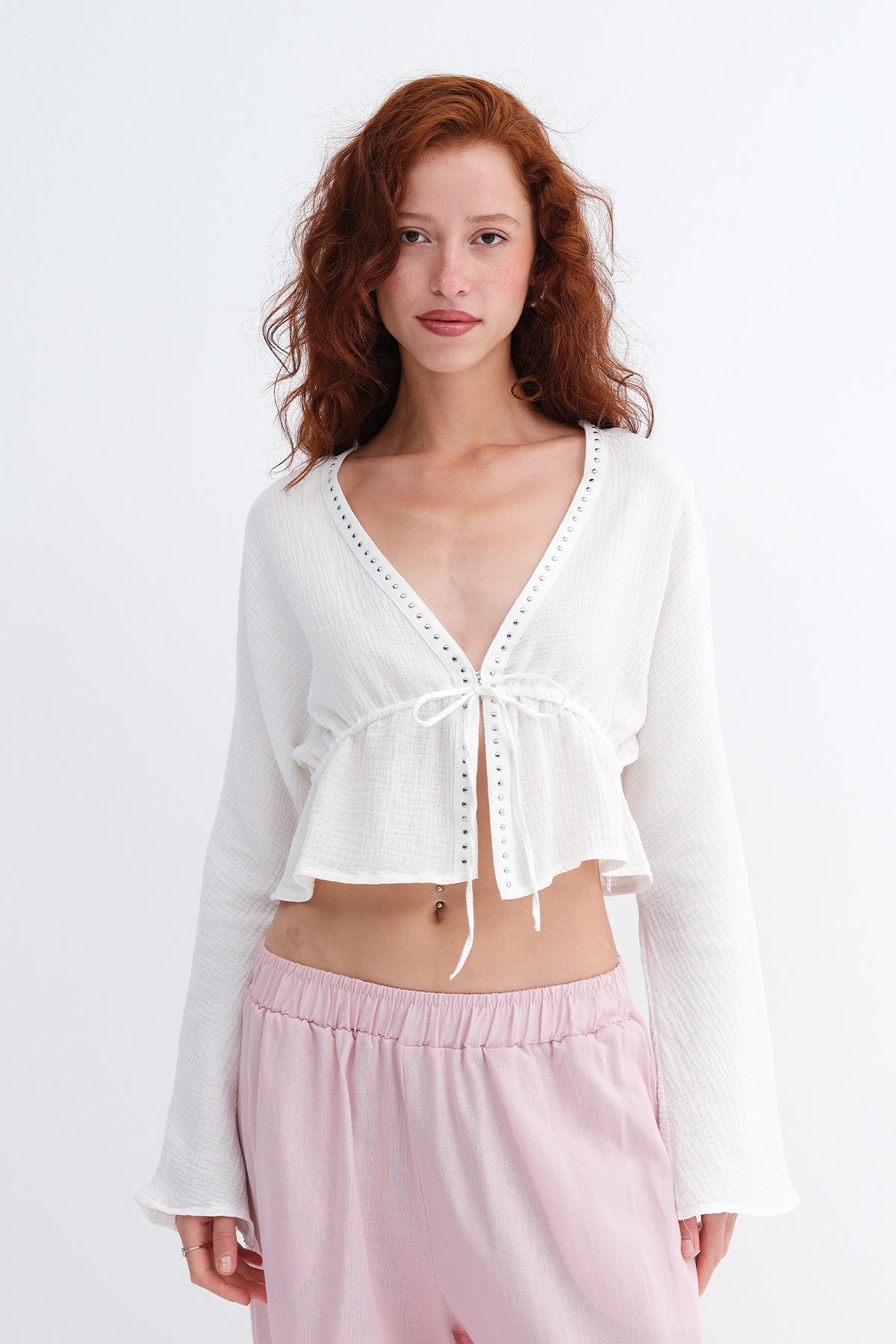 Ecru_Tie-Front-Long-Sleeve-Blouse-addax