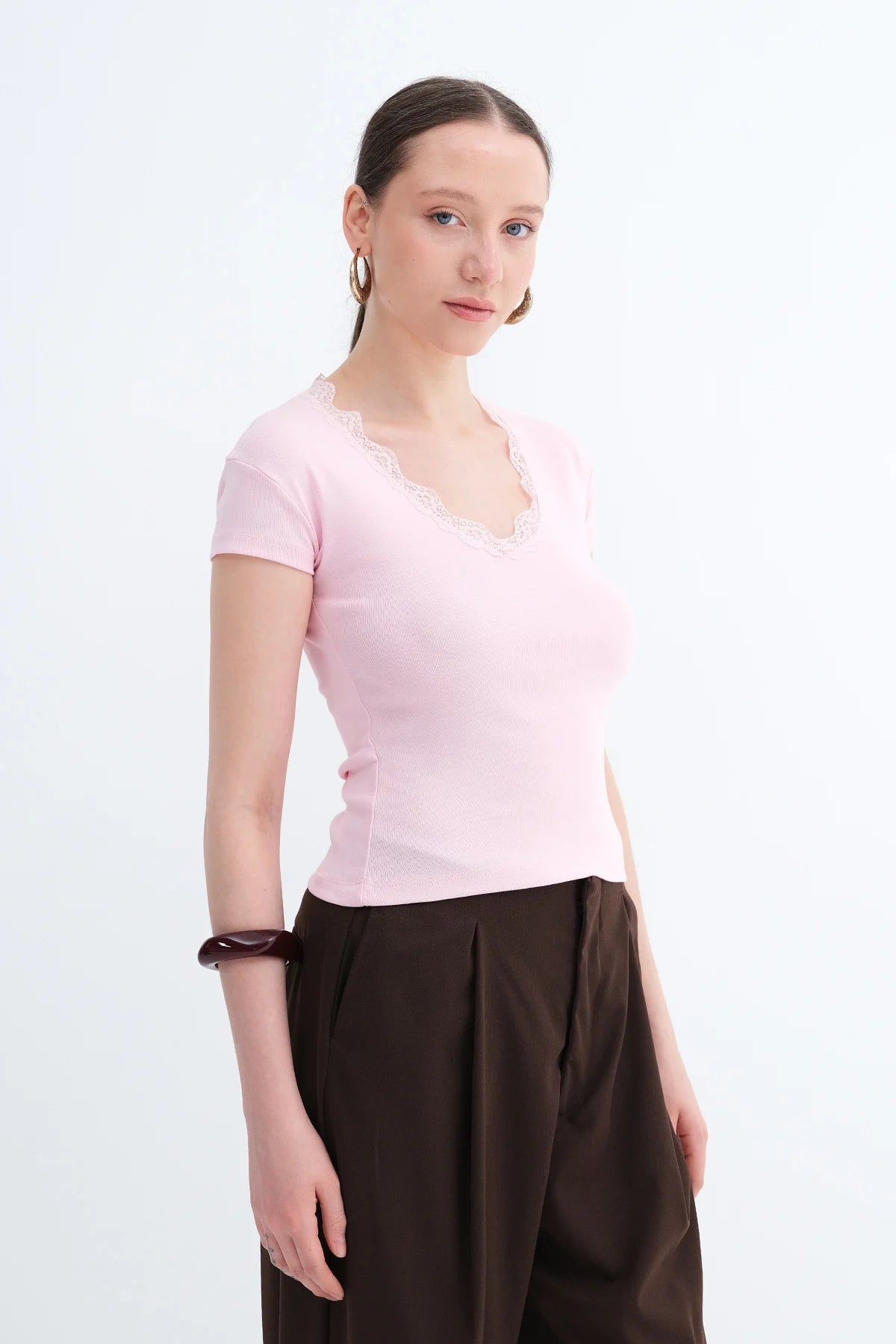 Pink_Lace-Detail-T-shirt-addax