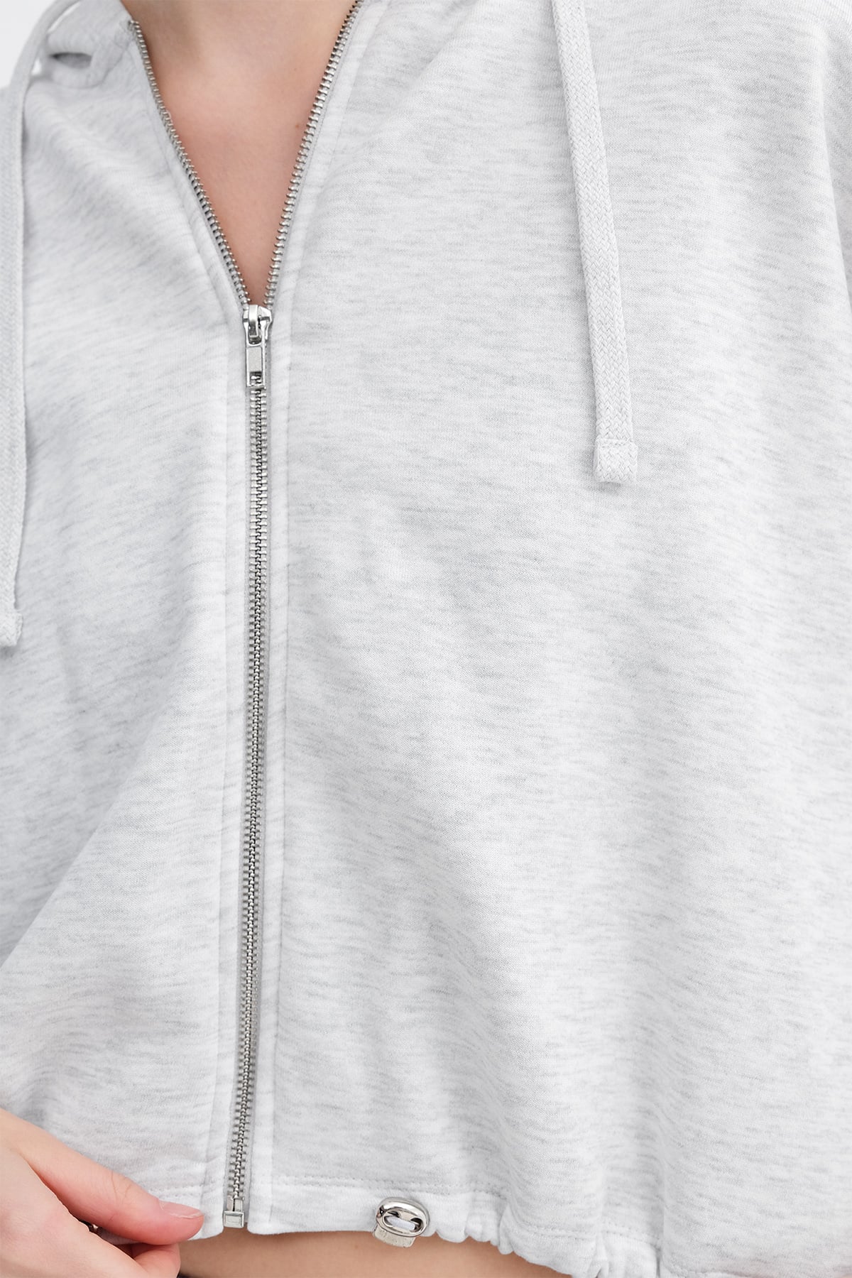 Snow-Melange_Elasticated-Hem-Fleece-Joggers-addax