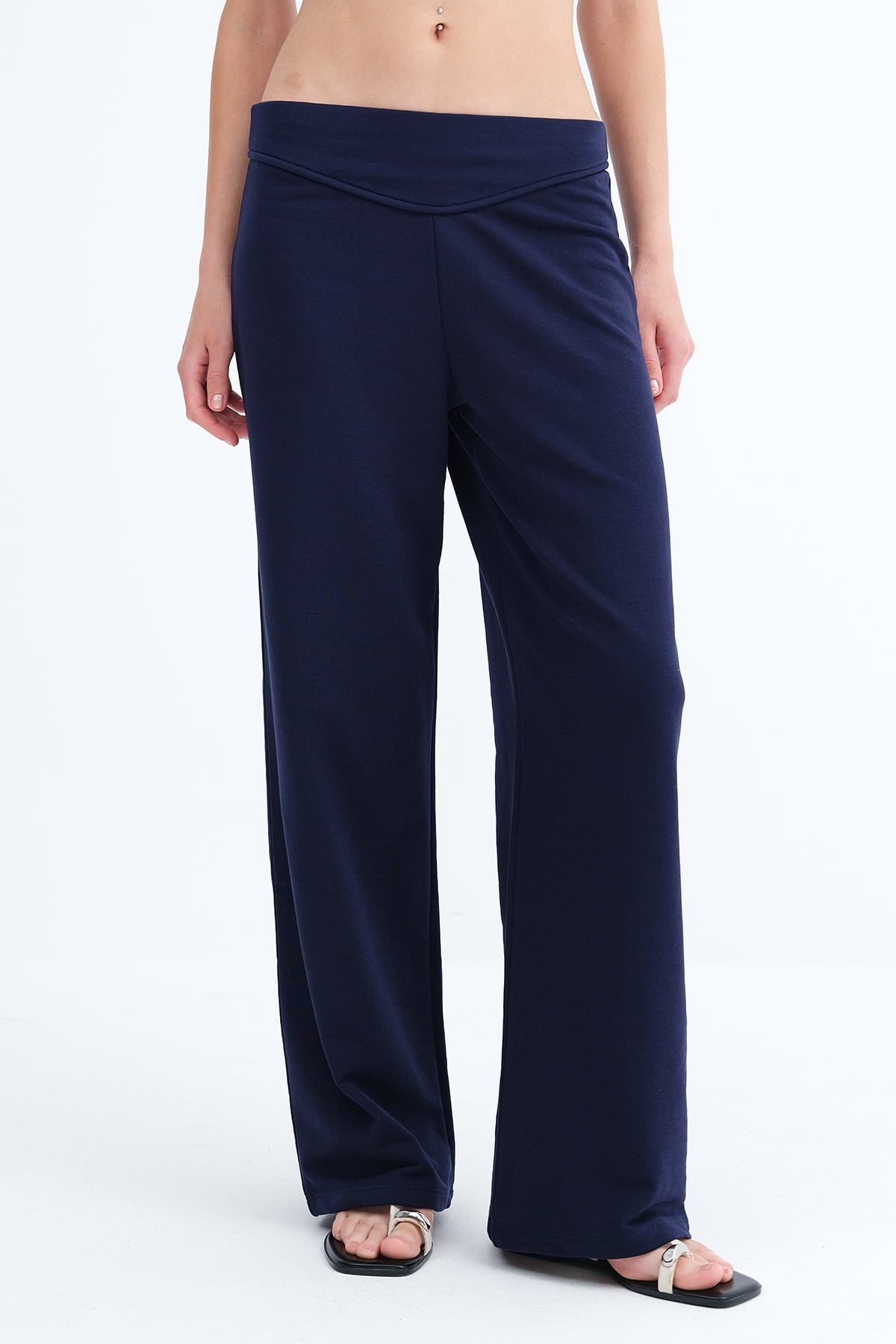 Dark-Night-Blue_Elastic-Waist-Sweatpants-addax