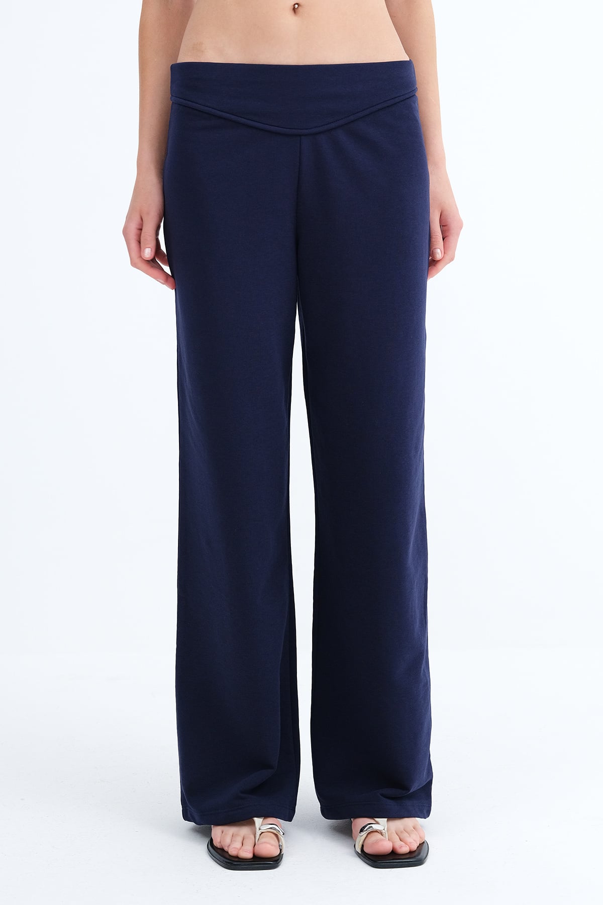 Dark-Night-Blue_Elastic-Waist-Sweatpants-addax