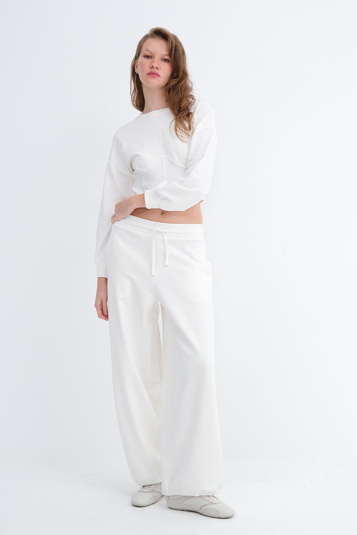 Ecru_Elasticated-Hem-Fleece-Joggers-addax
