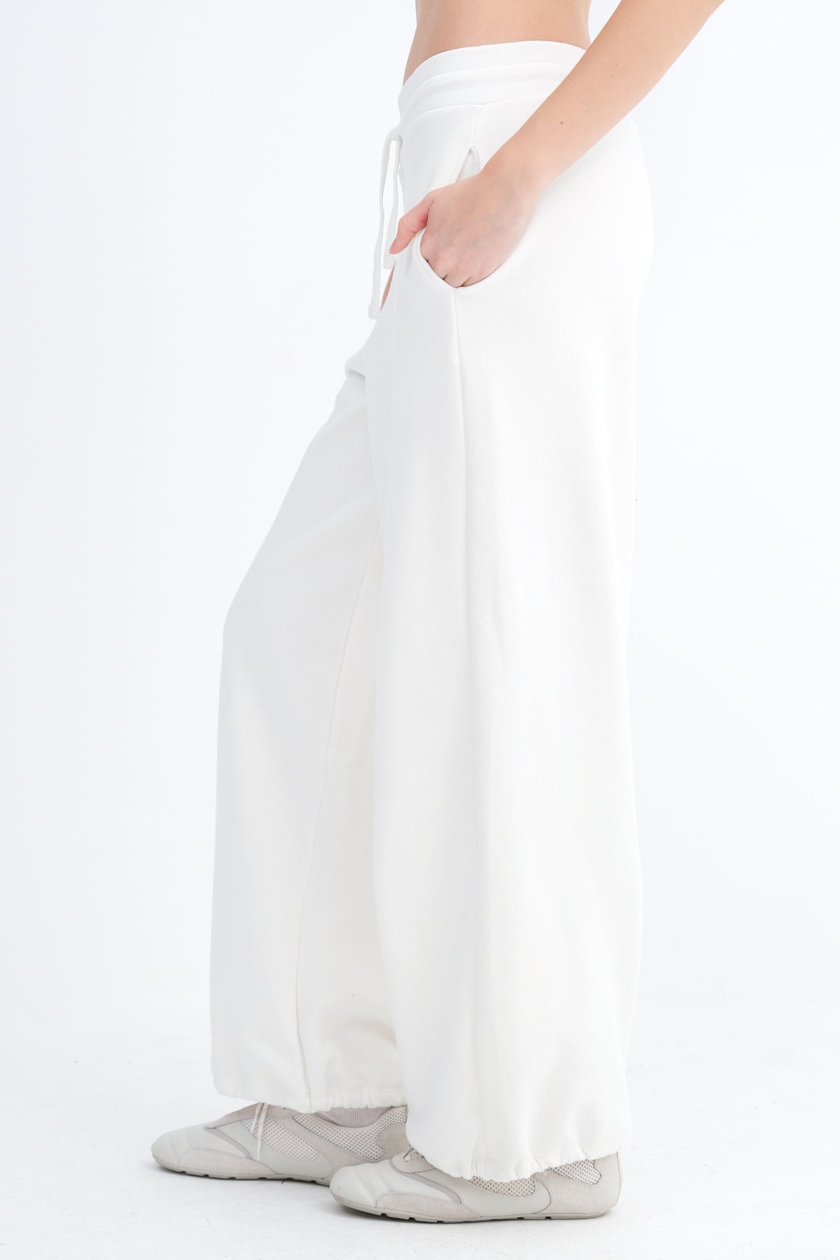 Ecru_Elasticated-Hem-Fleece-Joggers-addax