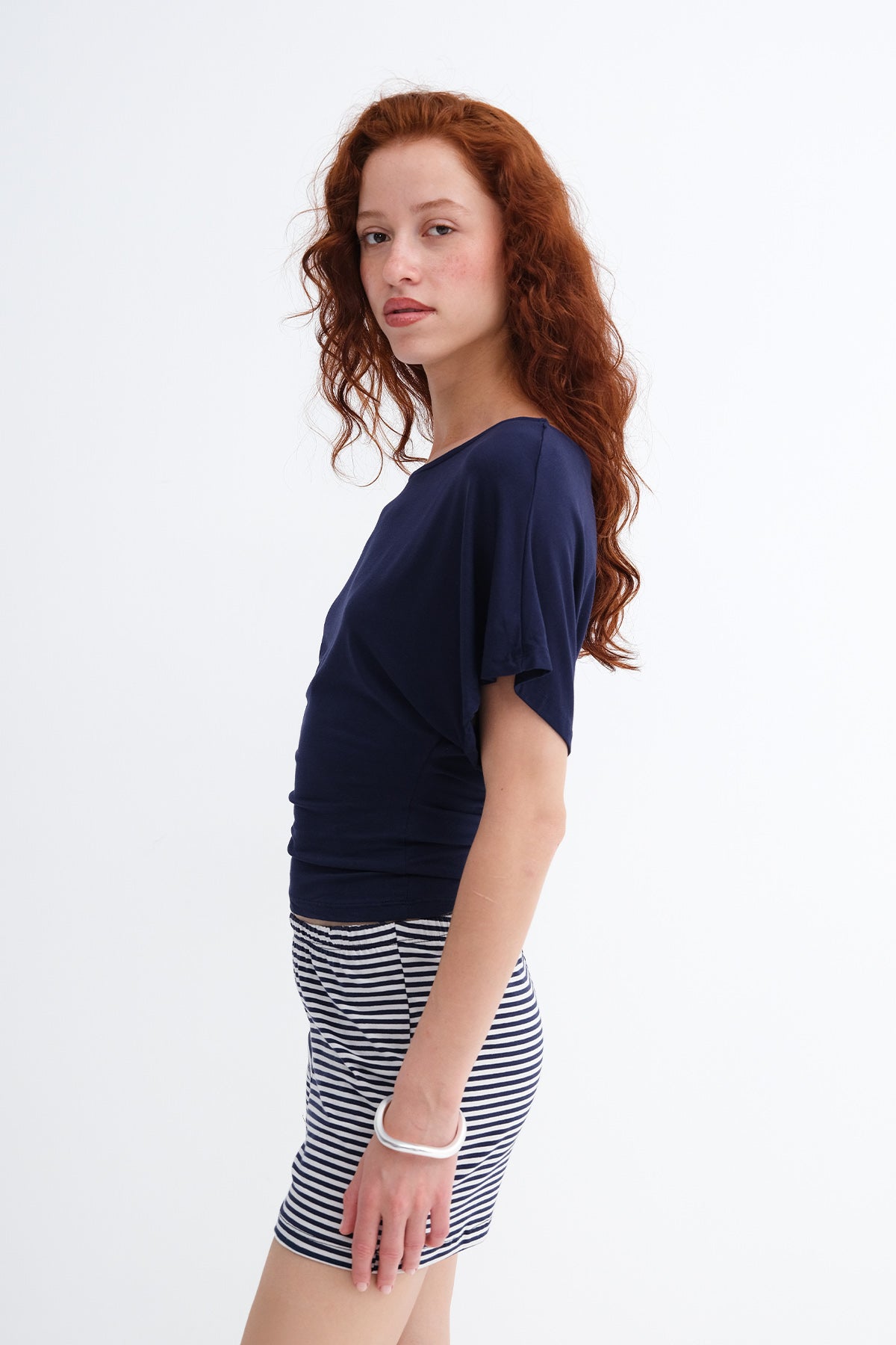 Dark-Night-Blue_Boat-Neck-Basic-T-shirt-addax