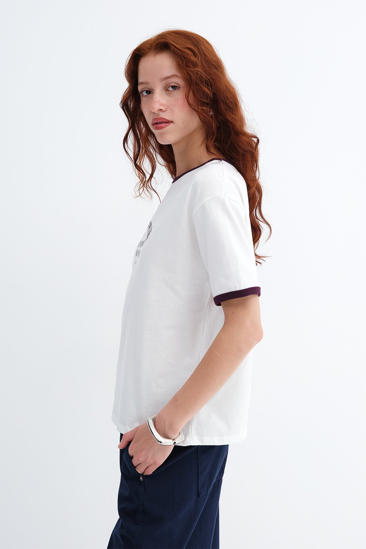 Ecru_Slogan-Print-Crew-Neck-T-Shirt-addax
