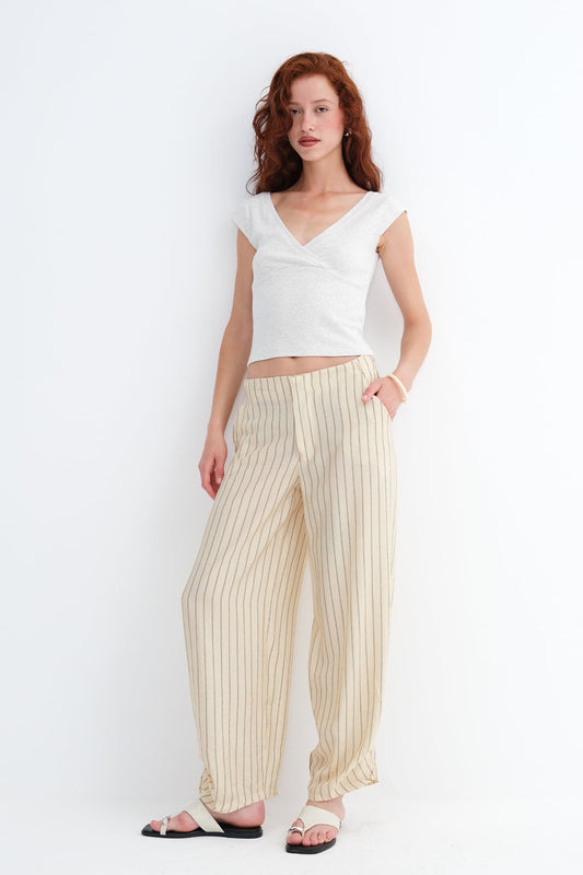 Yellow_Striped-Pants-addax