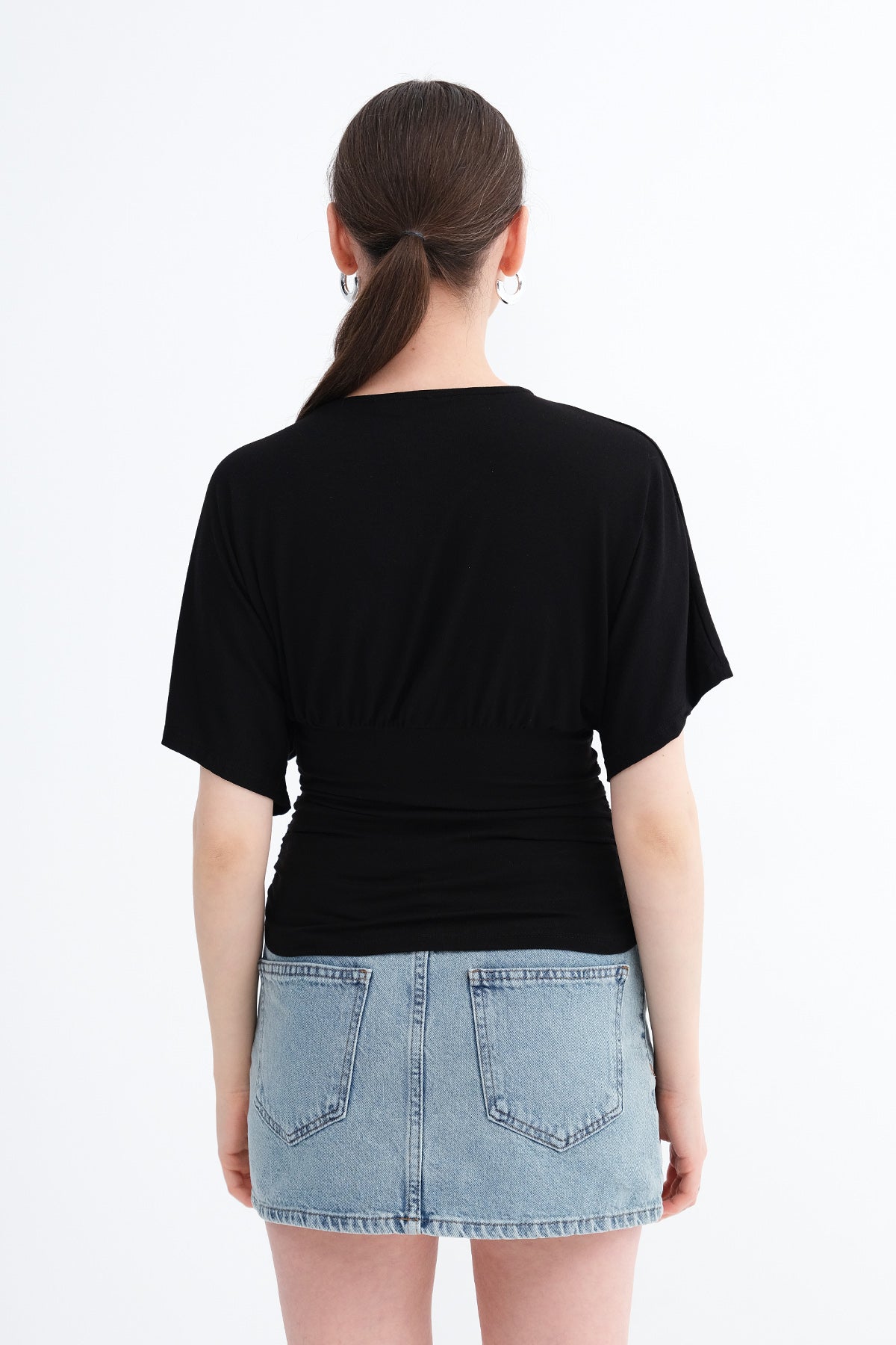 Black_V-Yaka-Büzgülü-Bluz-P0957-addax