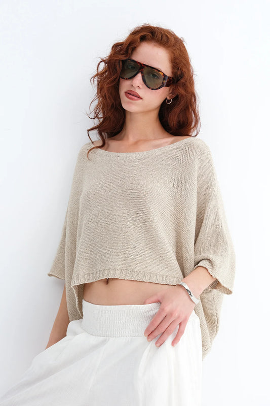 Beige_Shiny-Yarn-Knitting-Knitwear-addax