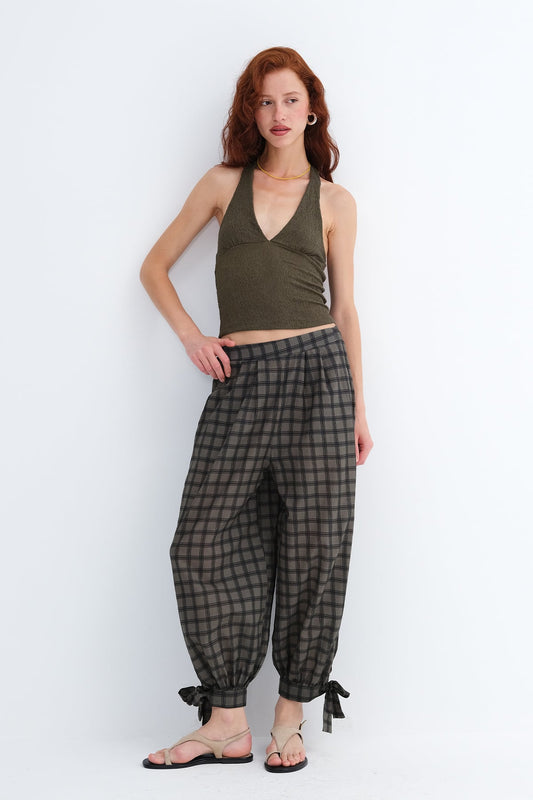Khaki_Plaid-Patterned-Harem-Pants-addax