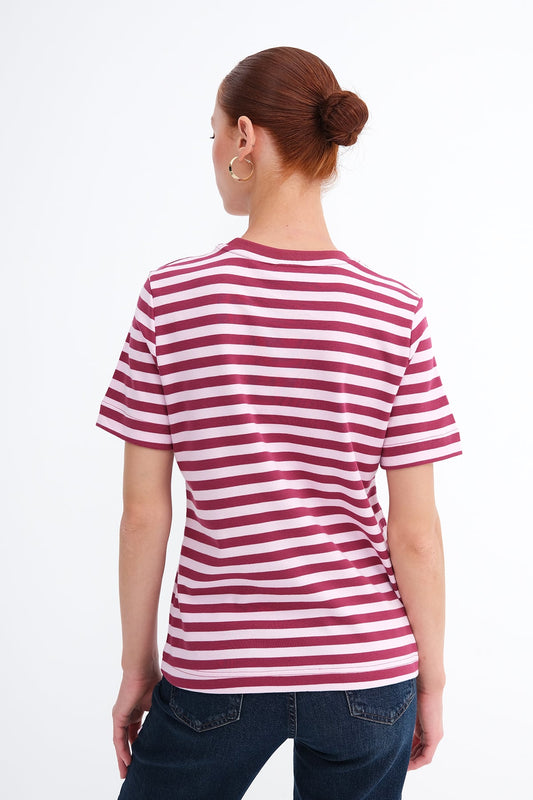 Lotus-Gardenia_Striped-Short-Sleeve-T-Shirt-addax