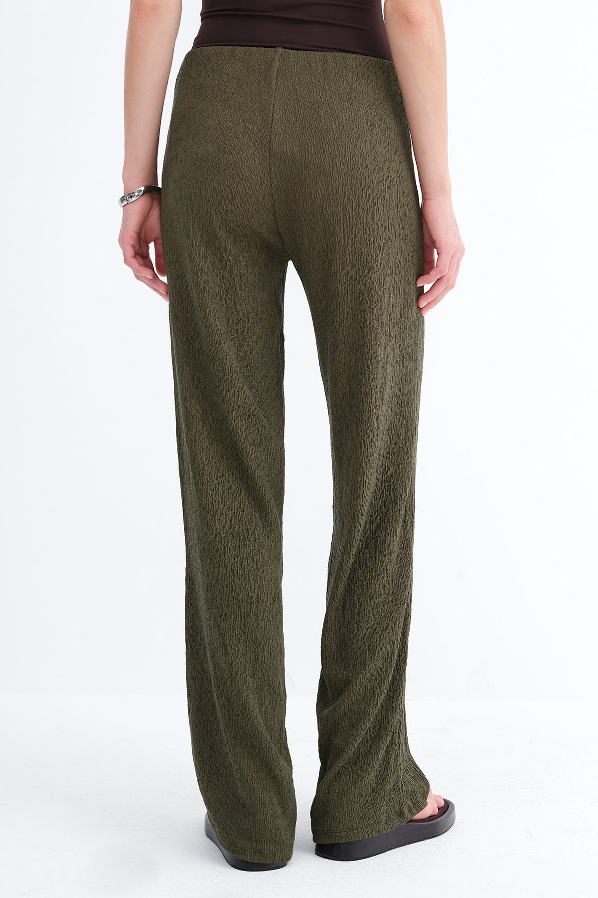 Khaki_Elastic-Waist-Wide-Leg-Trousers-addax