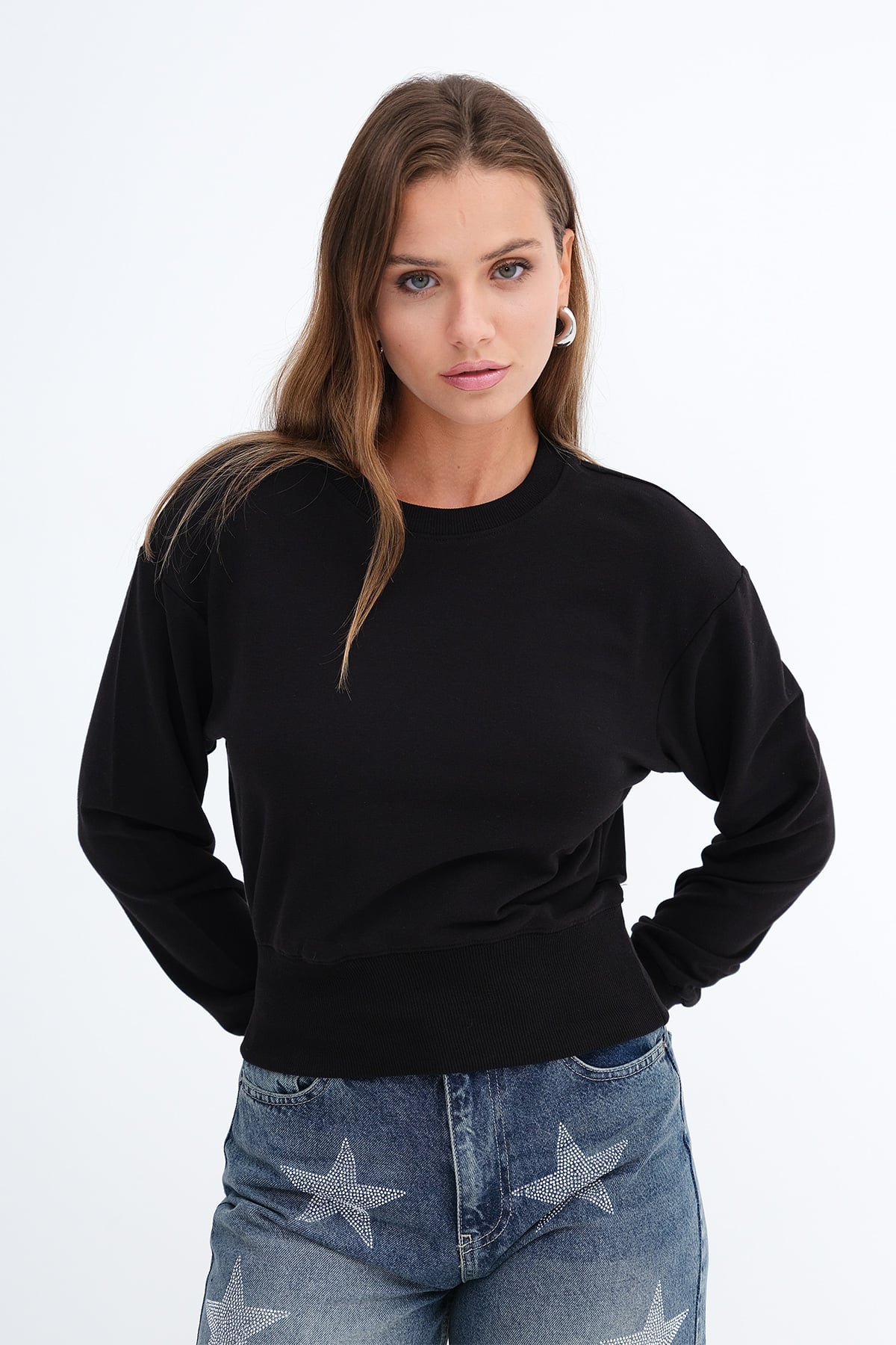 Black_Bisiklet-Yaka-Modal-Sweatshirt-S05035-addax