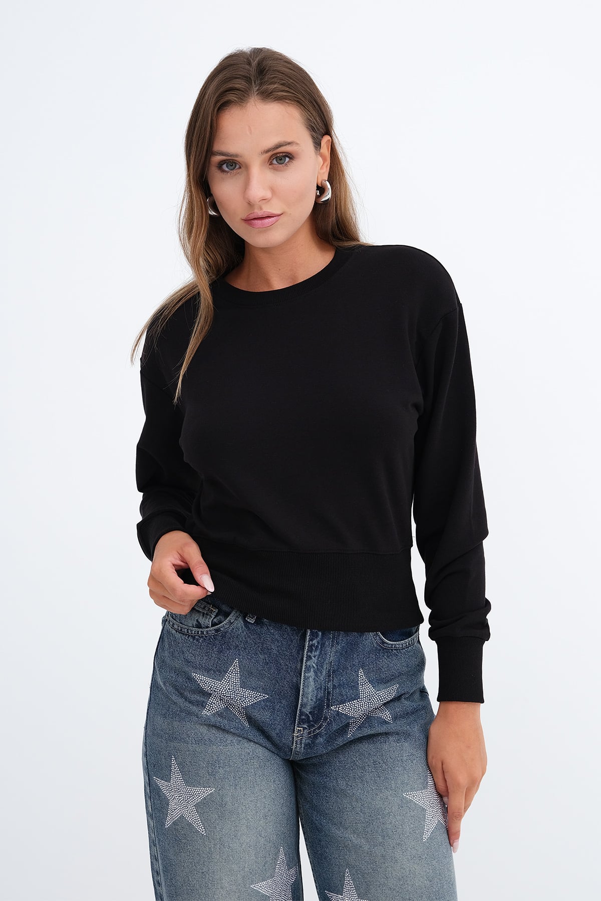 Black_Bisiklet-Yaka-Modal-Sweatshirt-S05035-addax