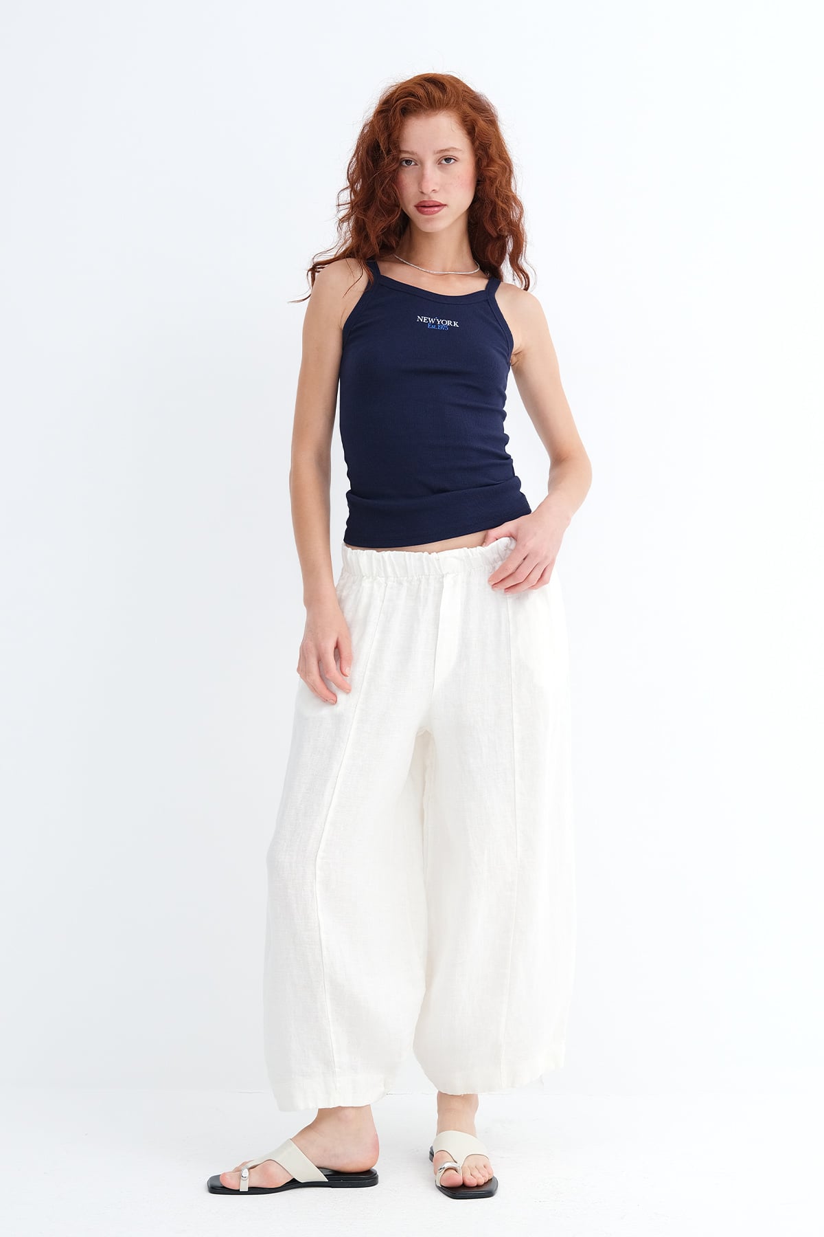 Ecru_Elastic-Waist-Linen-Trousers-addax