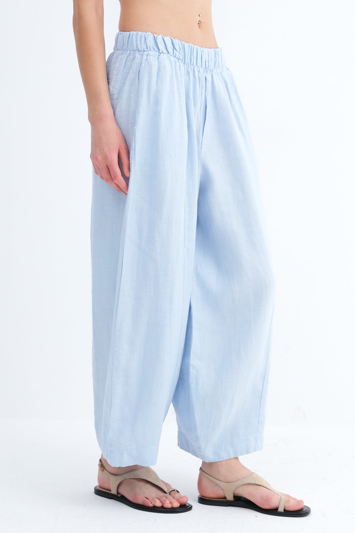 Baby-Blue_Elastic-Waist-Linen-Trousers-addax