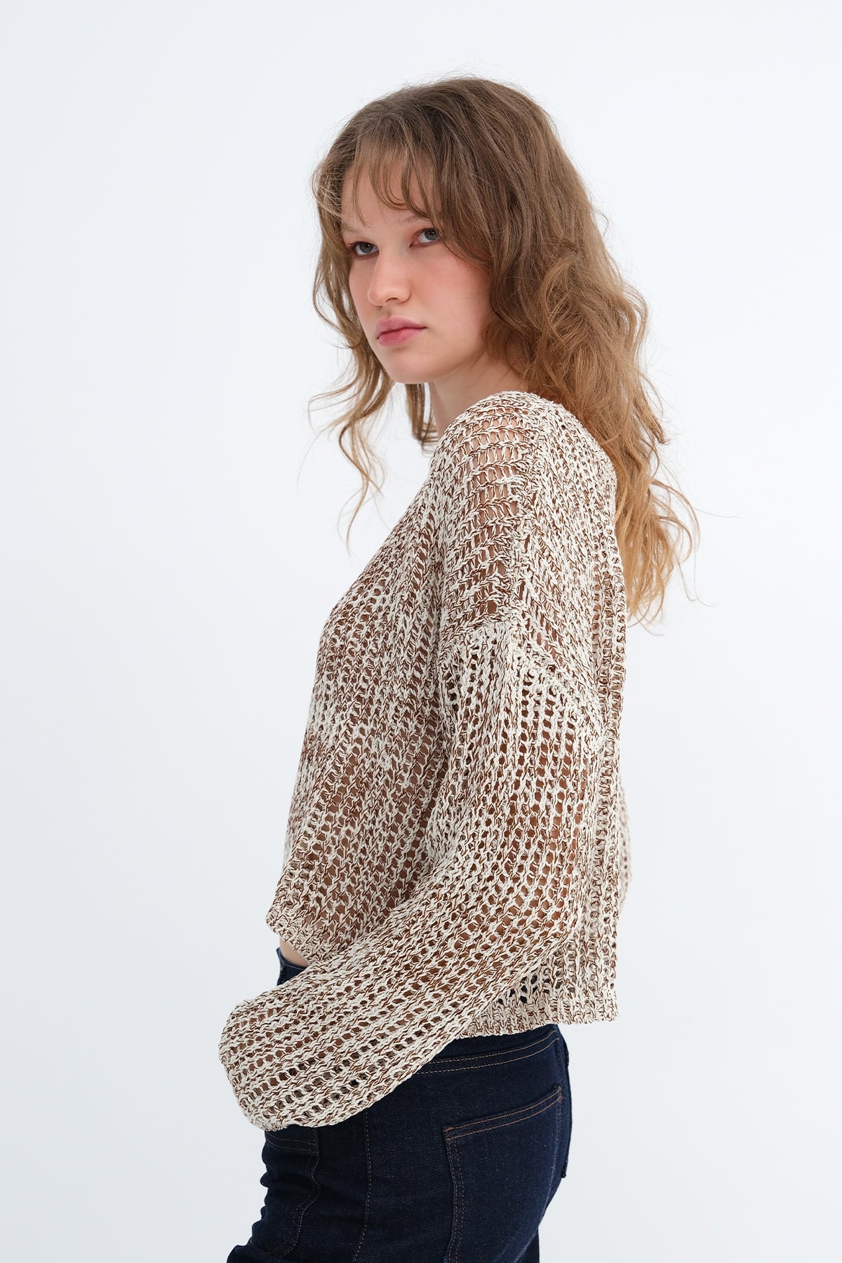 Mink_Crew-Neck-Openwork-Knitwear-addax
