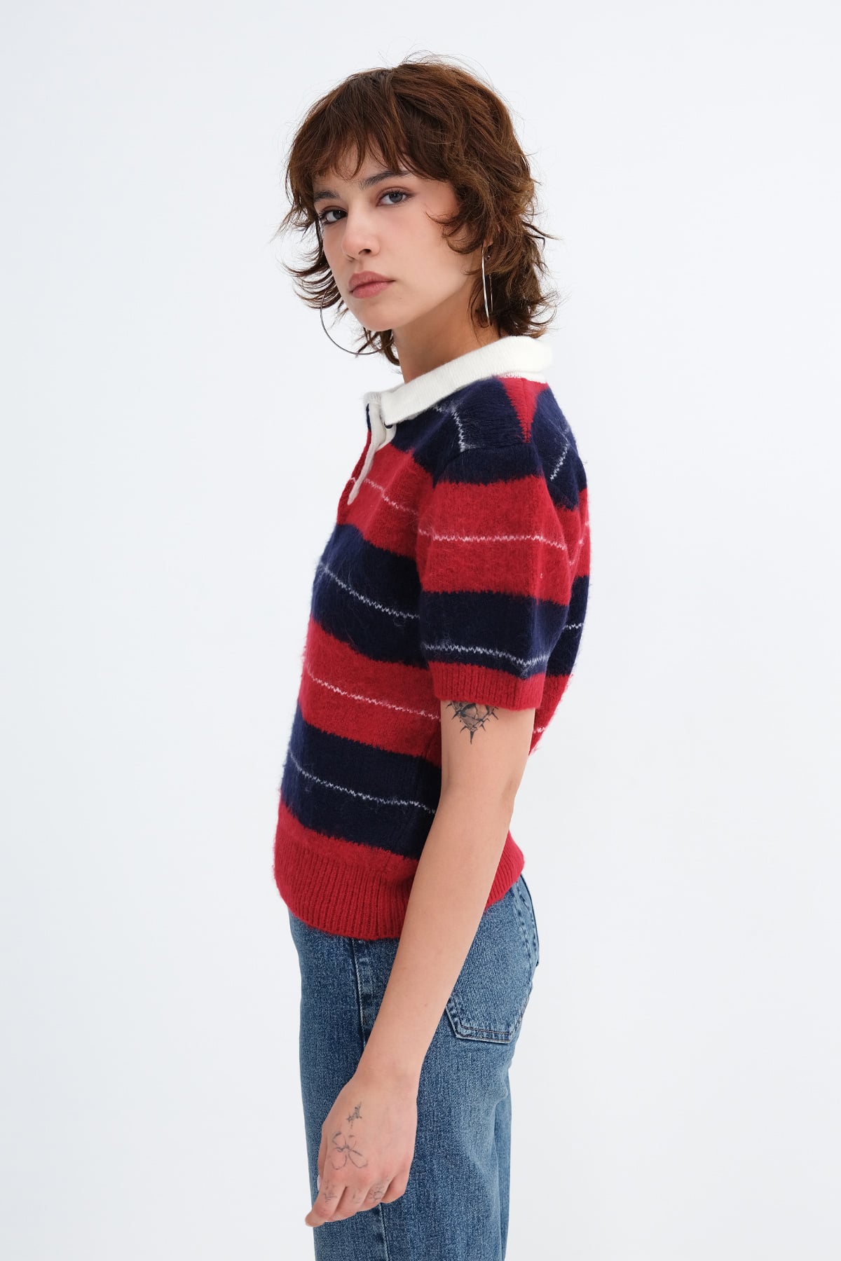 Red_Short-Sleeve-Knit-Top-addax