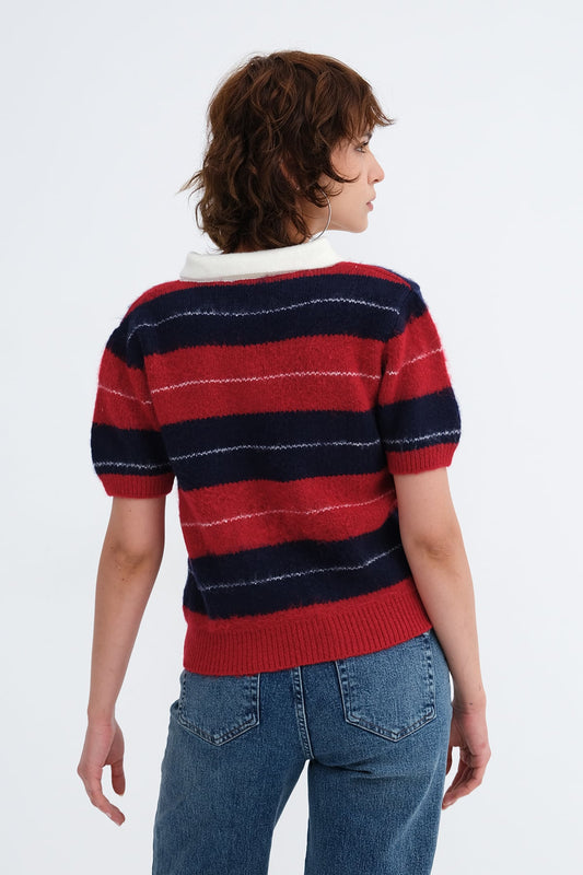 Red_Short-Sleeve-Knit-Top-addax